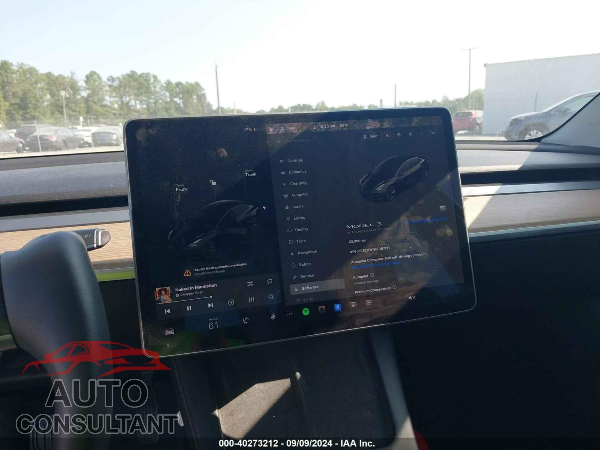 TESLA MODEL 3 2021 - 5YJ3E1EA1MF087131