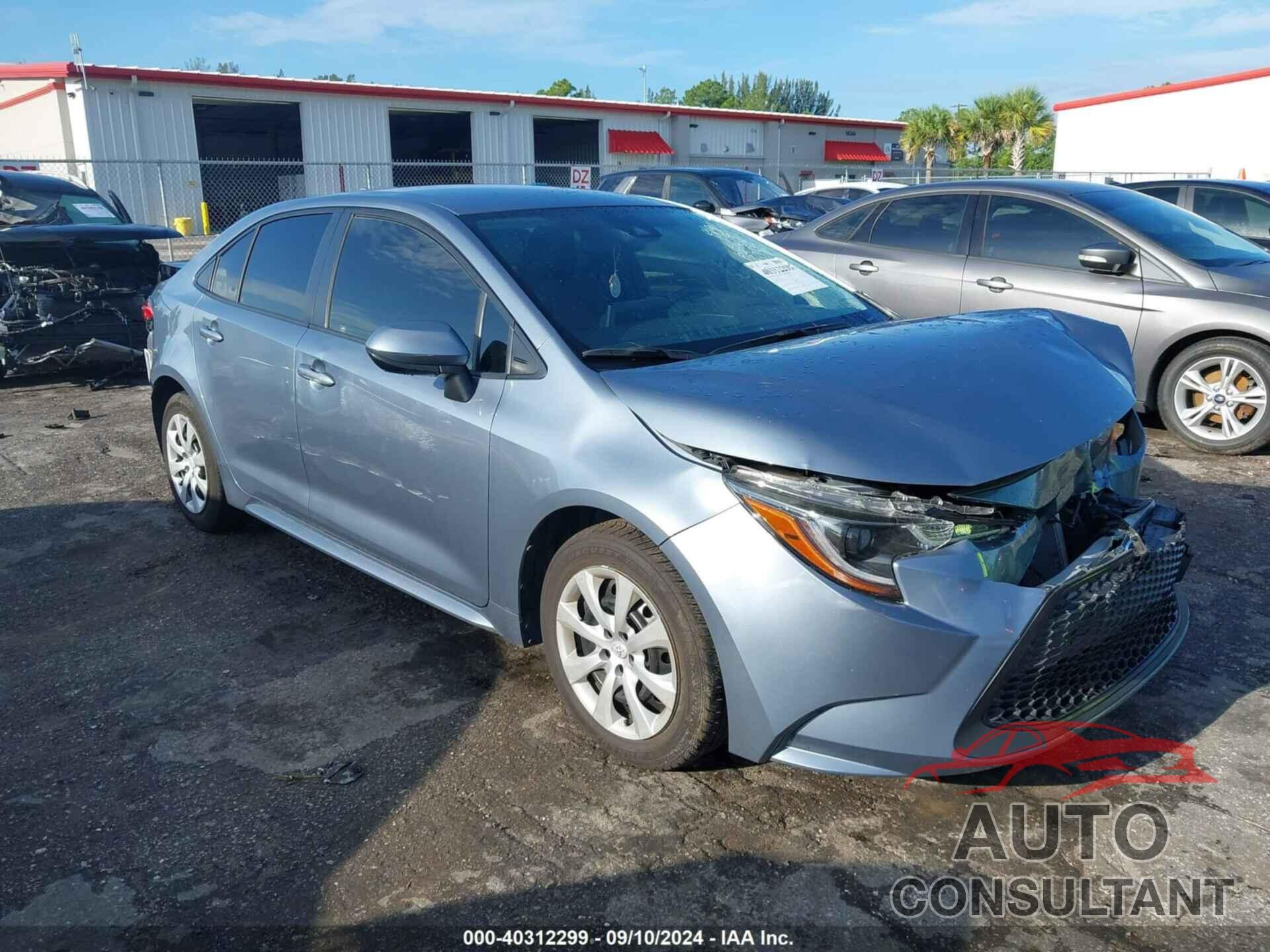 TOYOTA COROLLA 2020 - JTDEPRAE3LJ023979