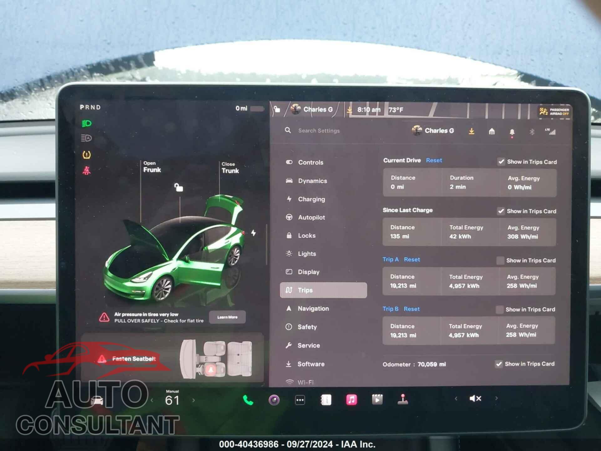 TESLA MODEL 3 2022 - 5YJ3E1EA7NF186411