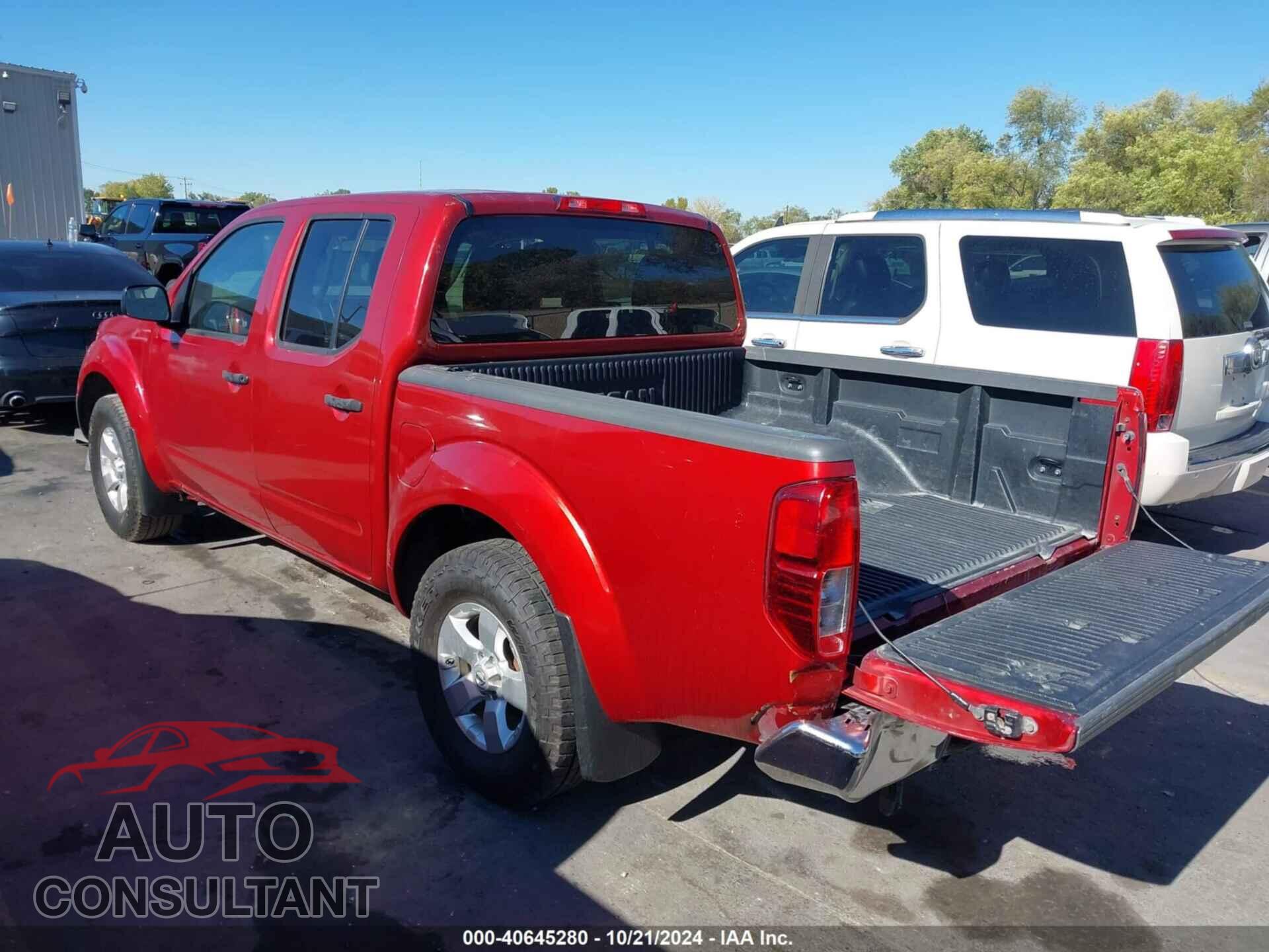NISSAN FRONTIER 2012 - 1N6AD0EV8CC475246