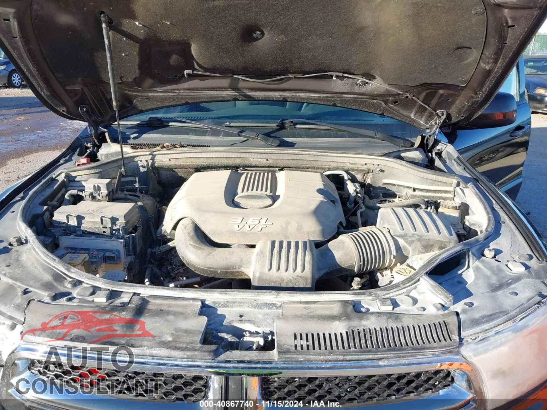 DODGE DURANGO 2012 - 1C4RDJAG6CC196929