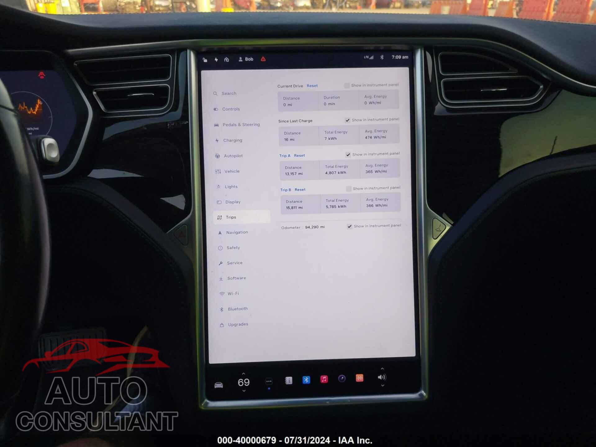 TESLA MODEL S 2016 - 5YJSA1E23GF144109