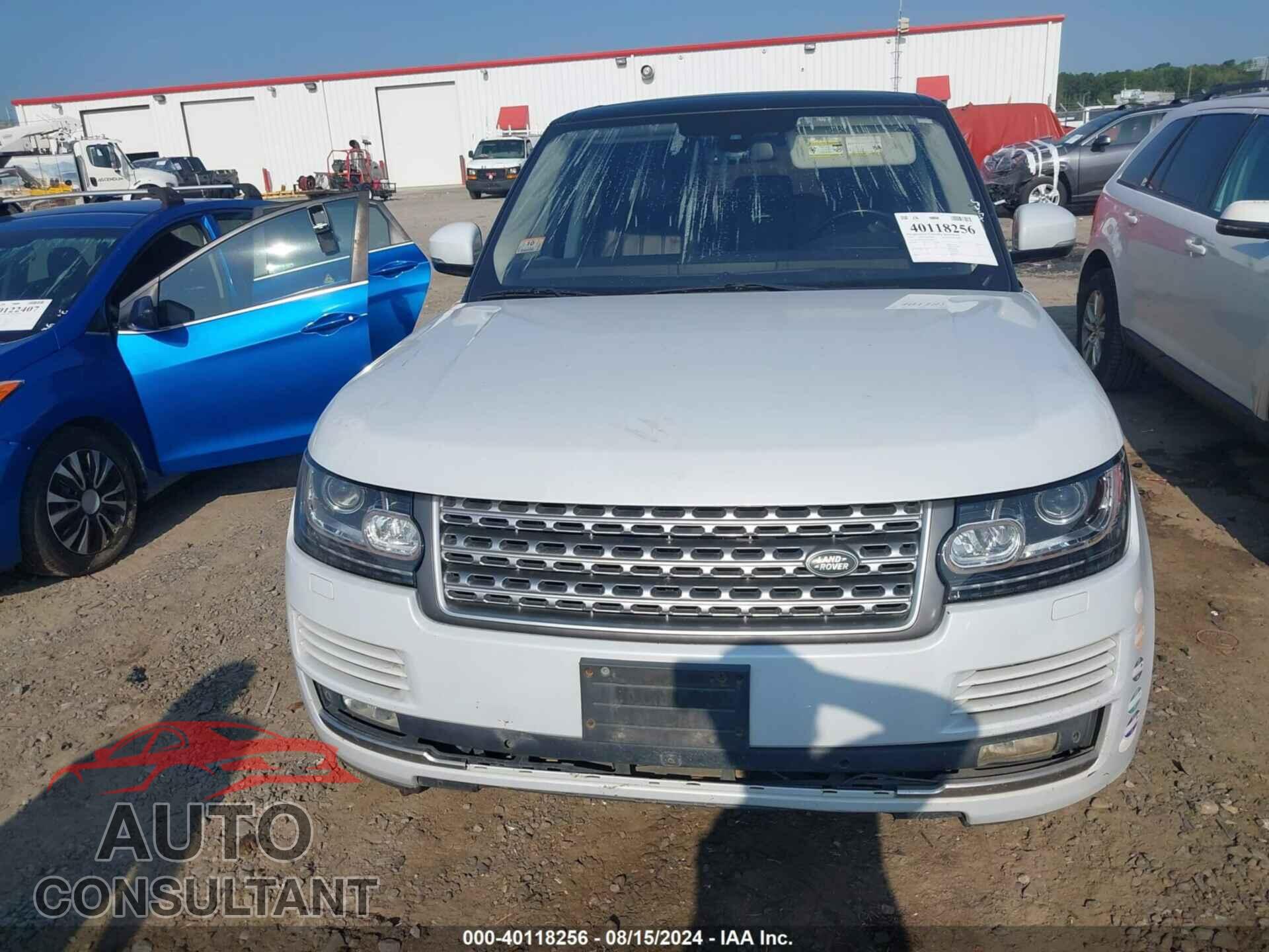 LAND ROVER RANGE ROVER 2016 - SALGS2VF9GA253588