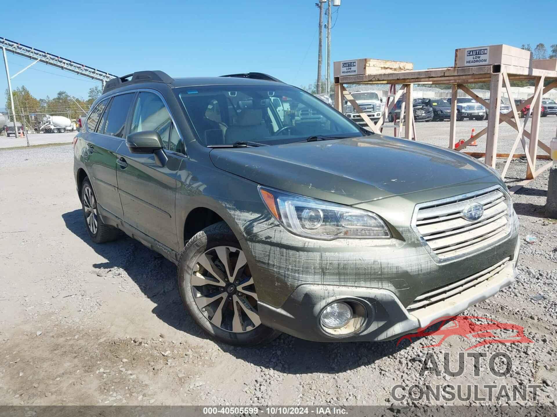 SUBARU OUTBACK 2017 - 4S4BSANC3H3433085