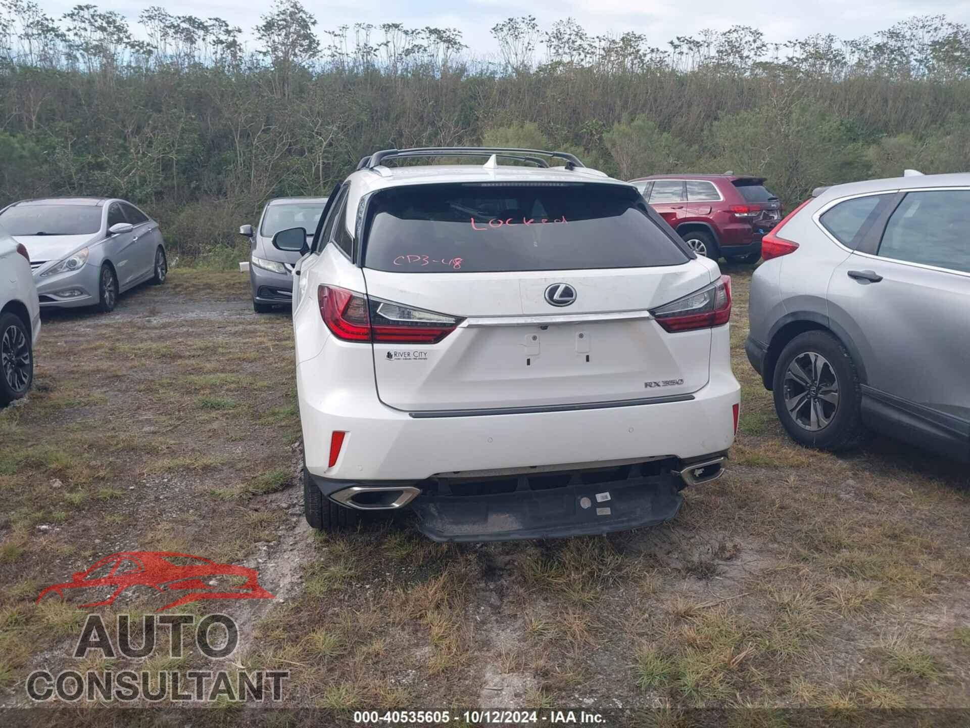 LEXUS RX 350 2017 - 2T2BZMCA3HC054979