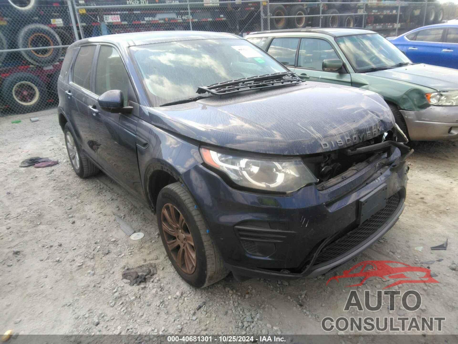 LAND ROVER DISCOVERY SPORT 2016 - SALCP2BGXGH562538