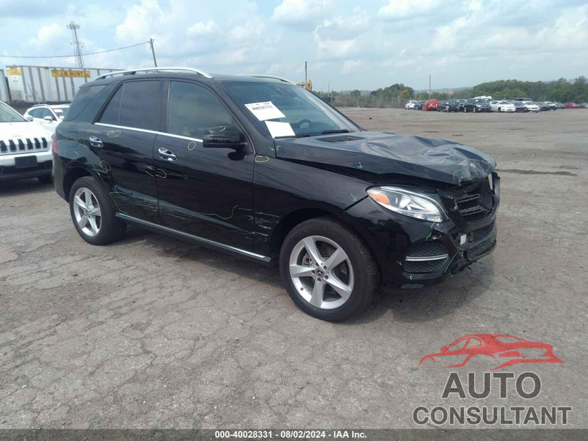 MERCEDES-BENZ GLE 350 2018 - 4JGDA5HB0JB127978