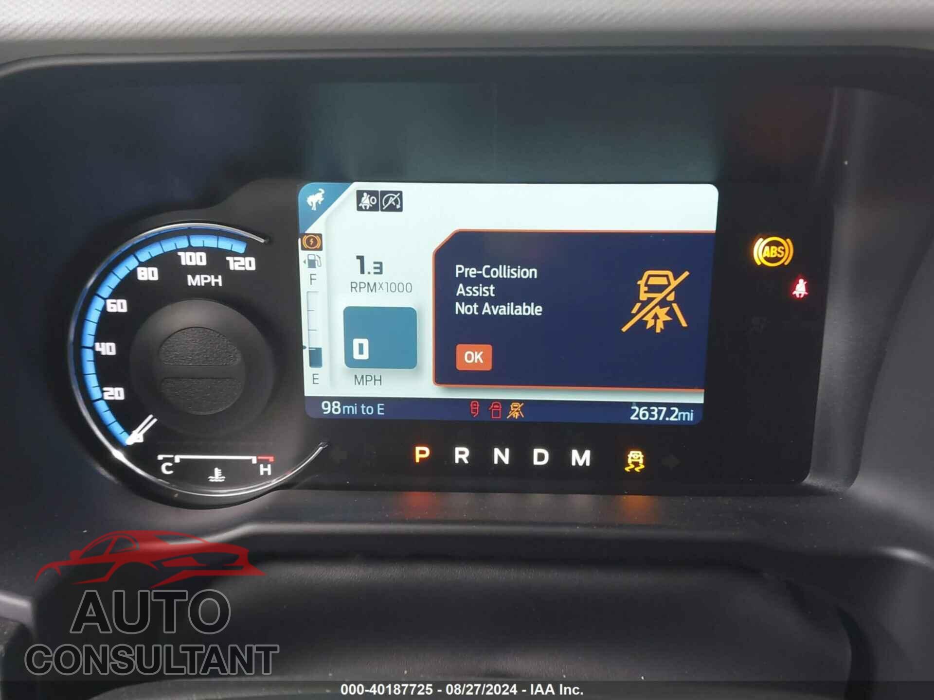 FORD BRONCO 2023 - 1FMEE5DPXPLB80328