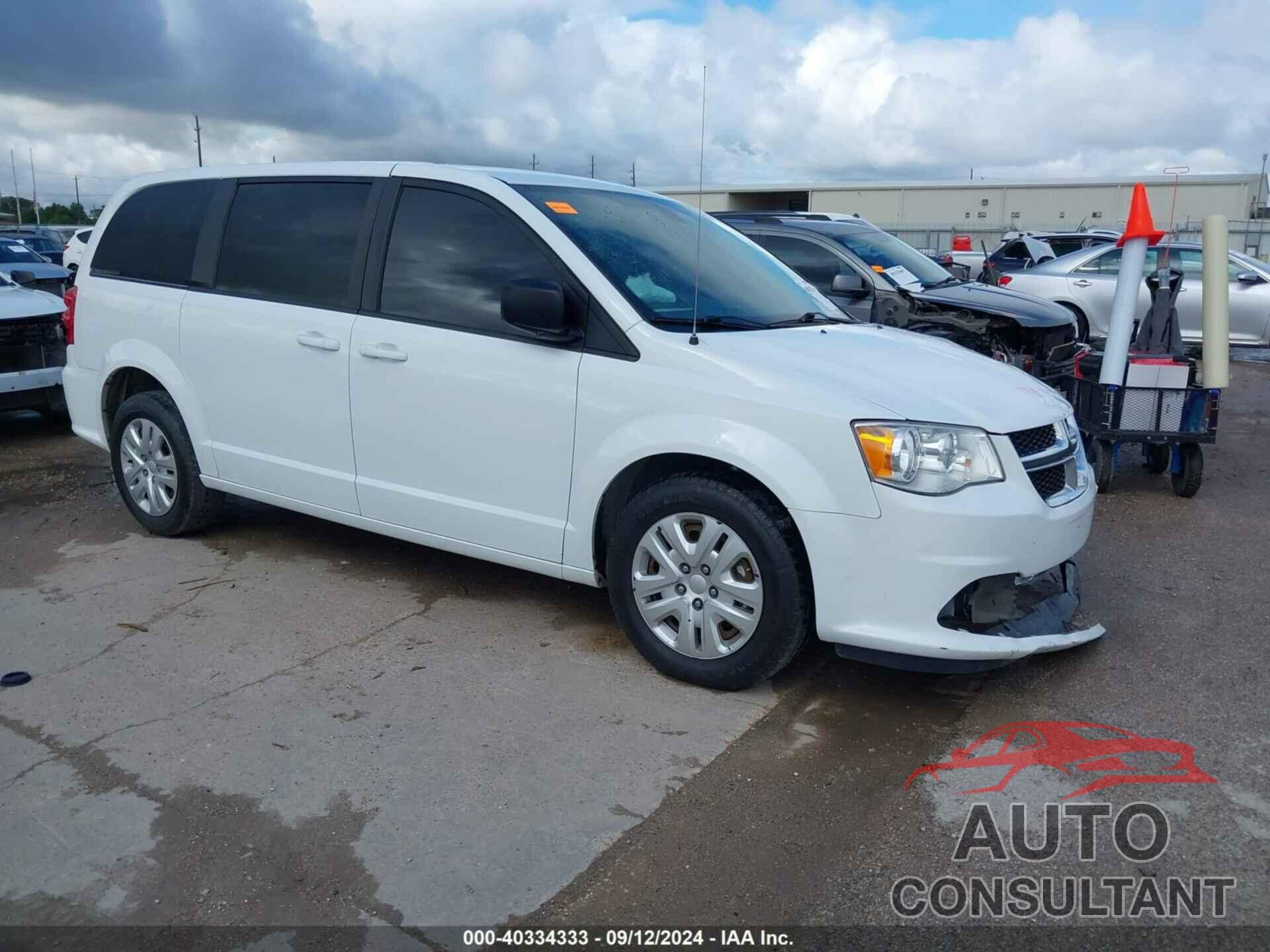 DODGE GRAND CARAVAN 2018 - 2C4RDGBGXJR296411