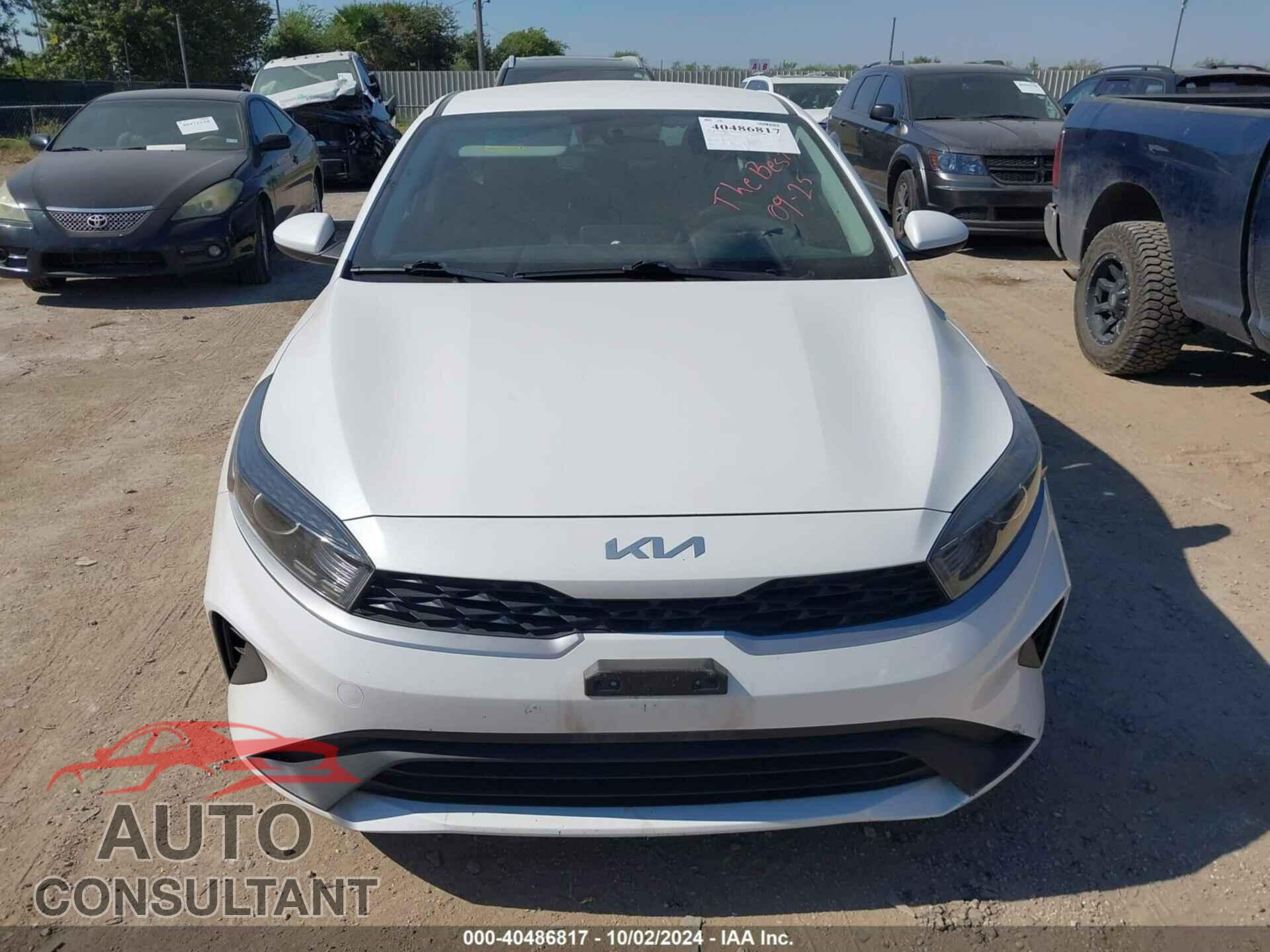 KIA FORTE 2022 - 3KPF24AD5NE417786