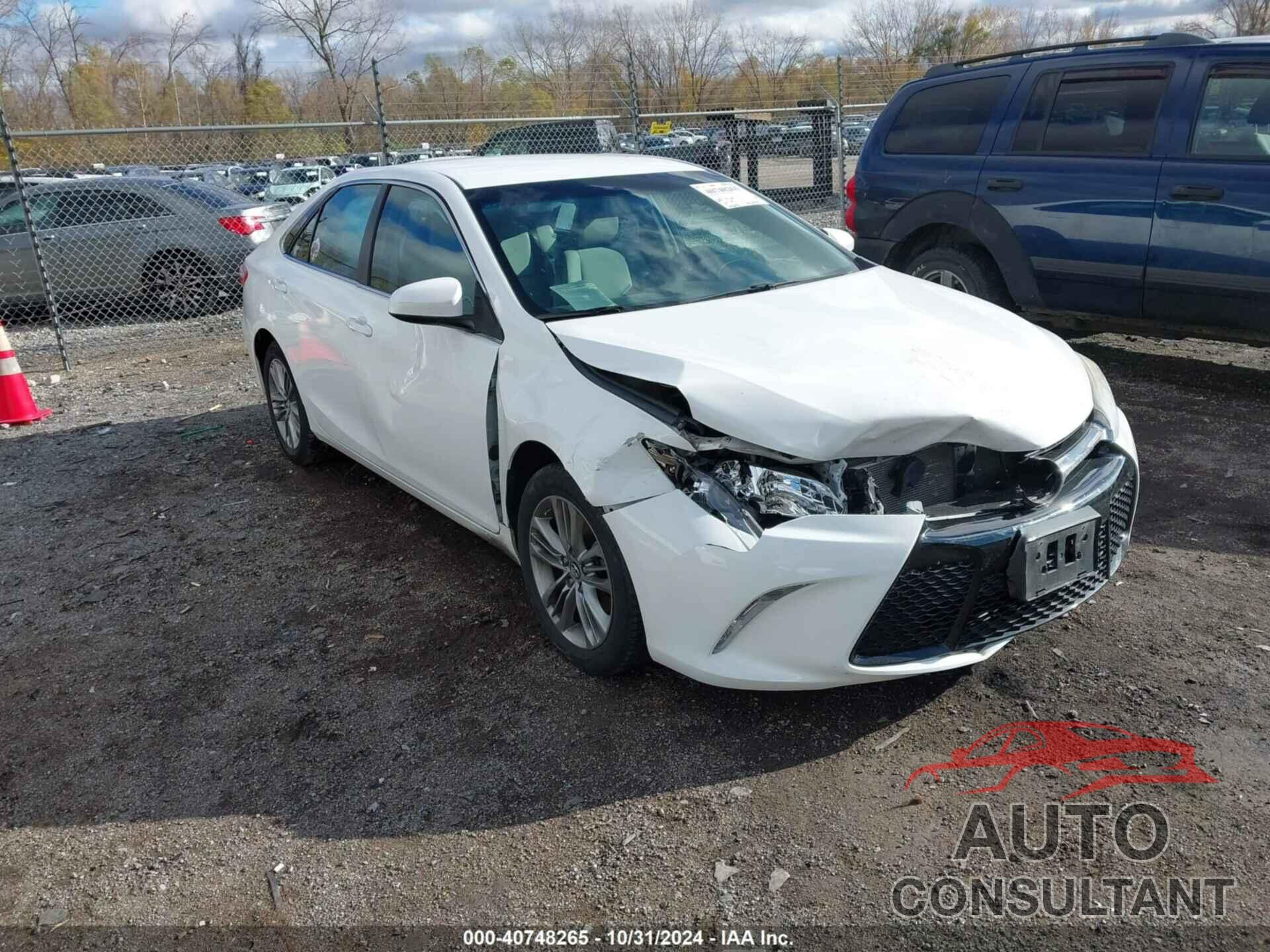 TOYOTA CAMRY 2017 - 4T1BF1FK4HU376819