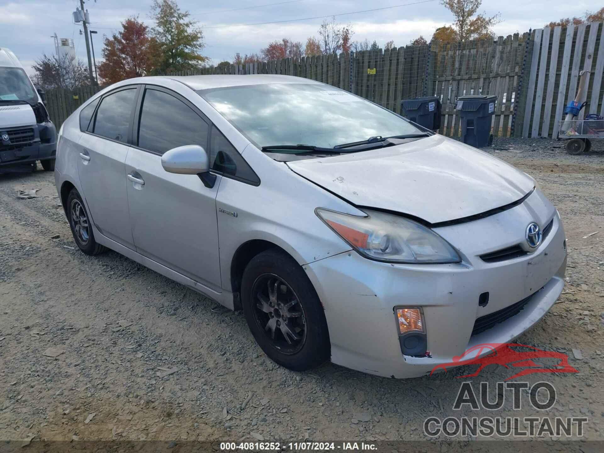 TOYOTA PRIUS 2010 - JTDKN3DU0A0089966