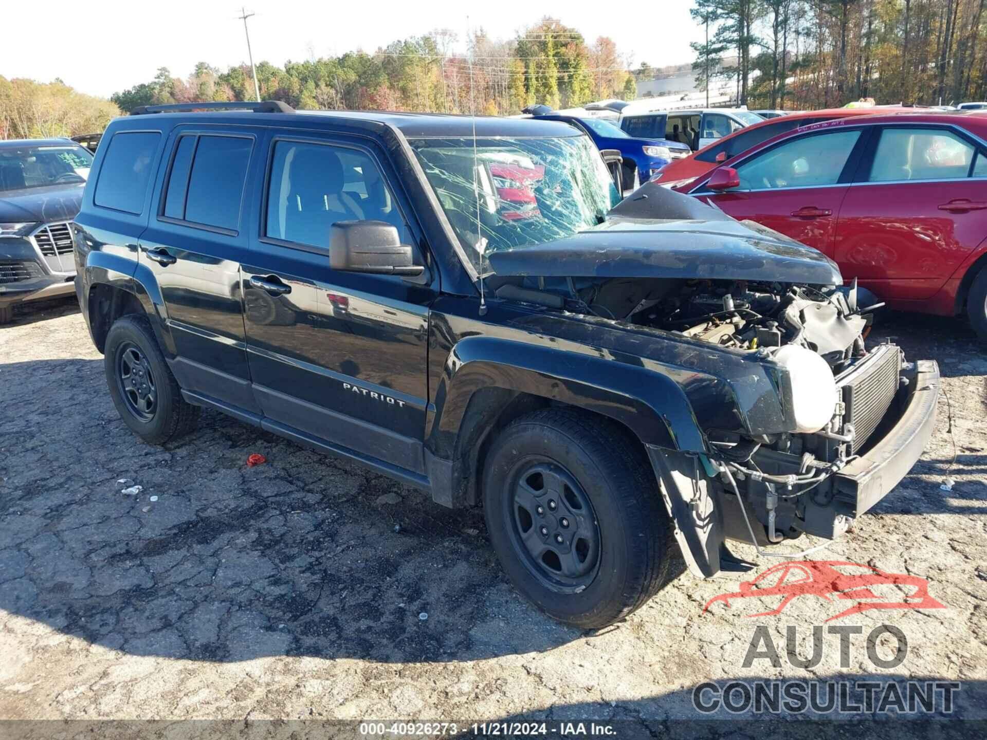 JEEP PATRIOT 2016 - 1C4NJPBA3GD656391