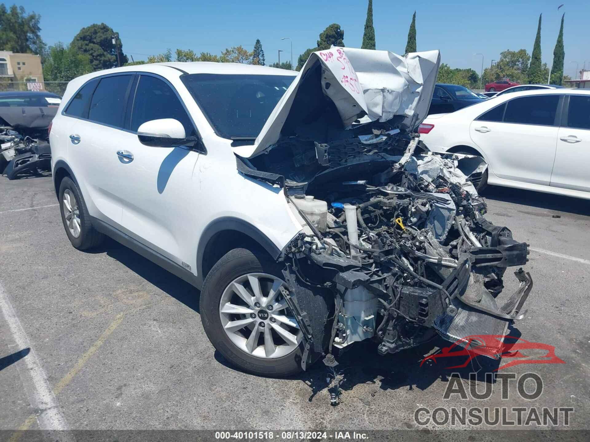 KIA SORENTO 2019 - 5XYPGDA54KG485929