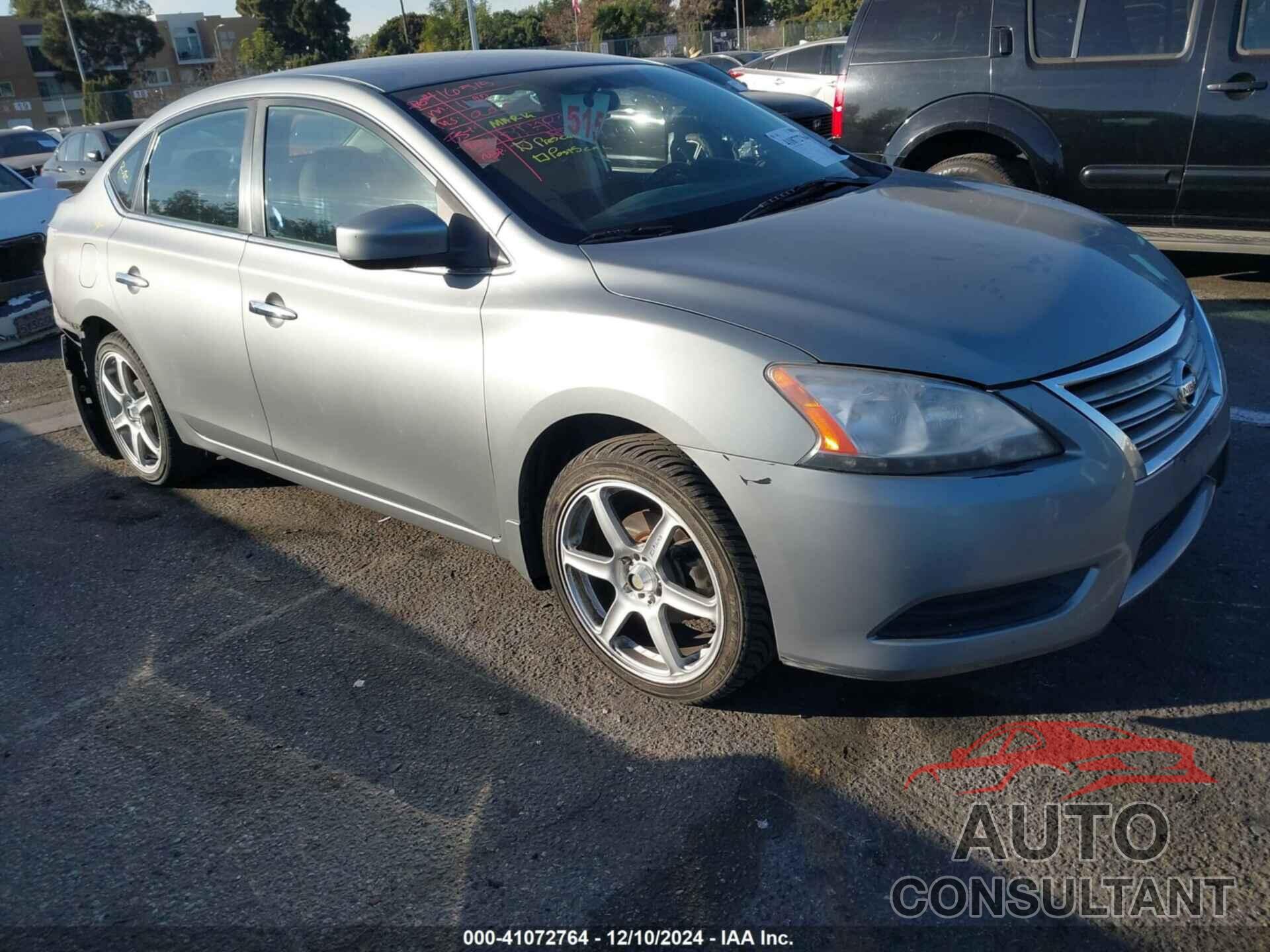 NISSAN SENTRA 2013 - 3N1AB7AP2DL756525