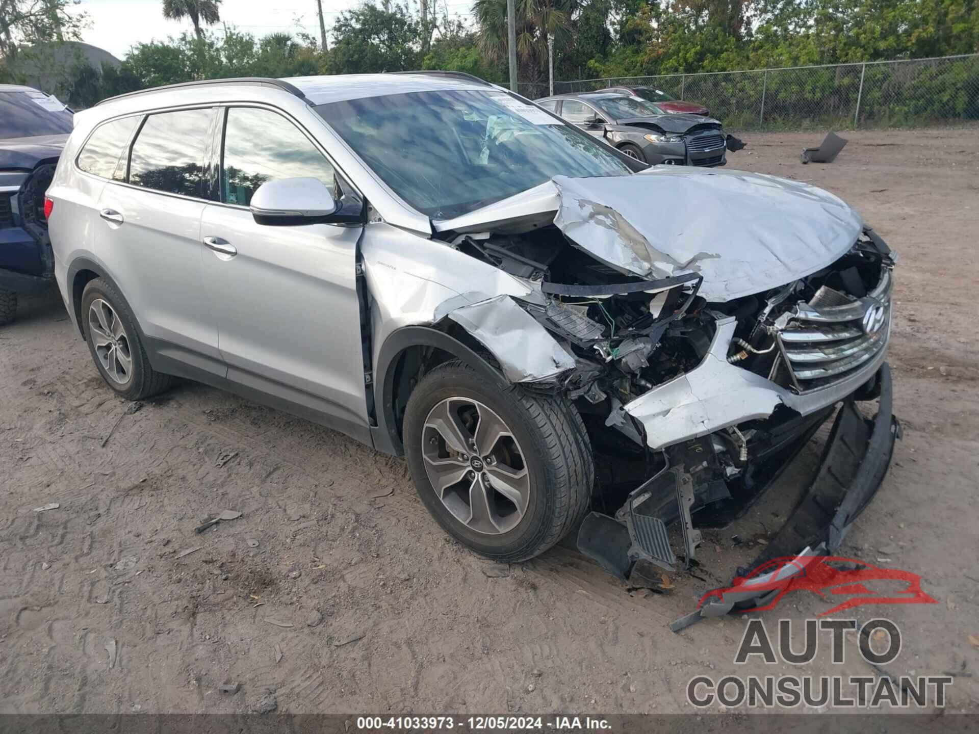 HYUNDAI SANTA FE 2013 - KM8SN4HF4DU011765