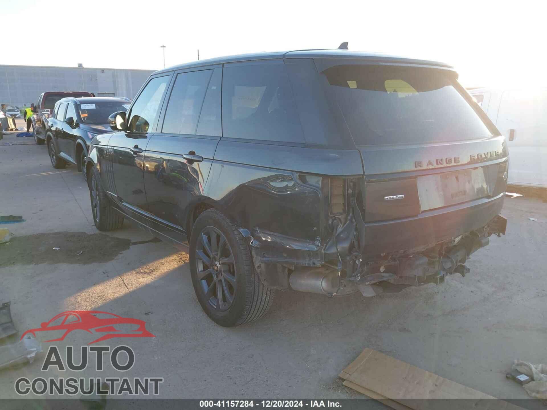 LAND ROVER RANGE ROVER 2016 - SALGS2KF3GA258256