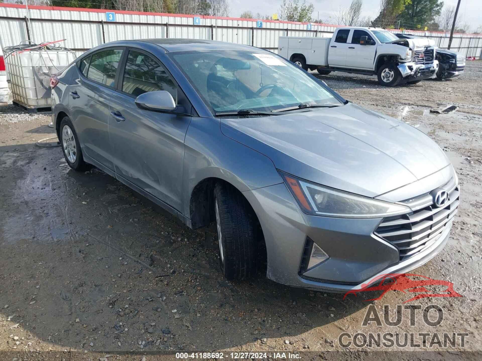 HYUNDAI ELANTRA 2019 - KMHD74LF2KU856010