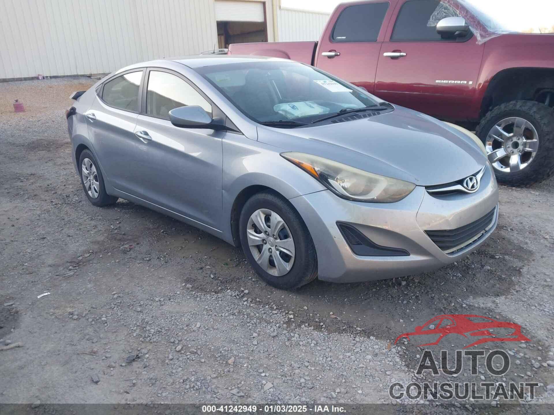 HYUNDAI ELANTRA 2016 - 5NPDH4AE0GH662928