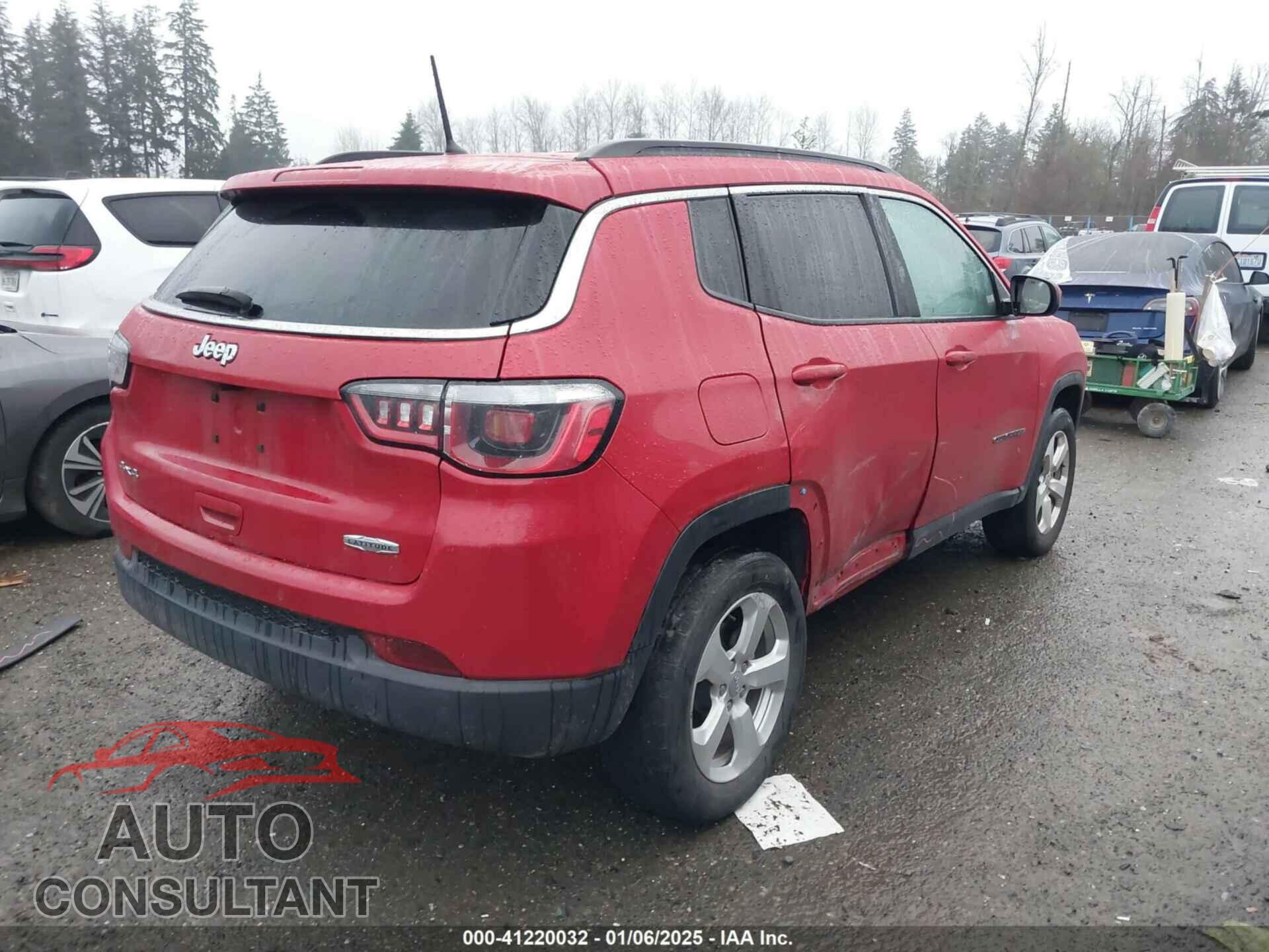 JEEP NEW COMPASS 2017 - 3C4NJDBB7HT665016