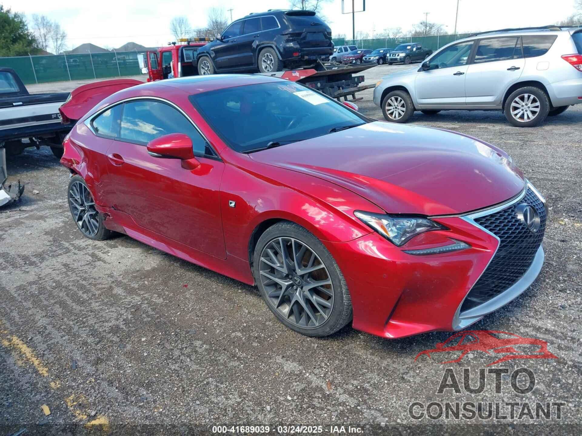 LEXUS RC 200T 2017 - JTHHA5BC6H5006774
