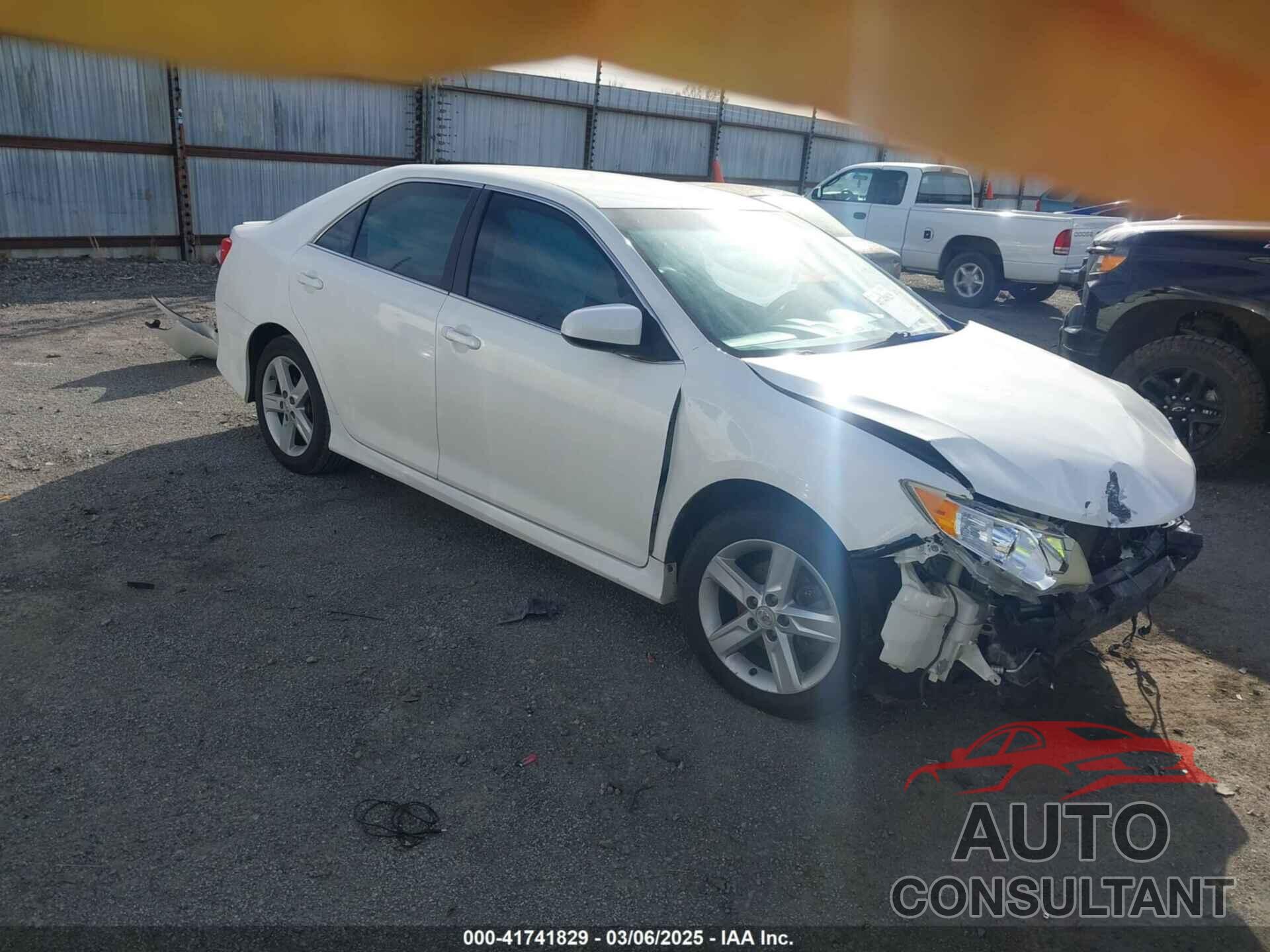 TOYOTA CAMRY 2012 - 4T1BF1FK8CU570312