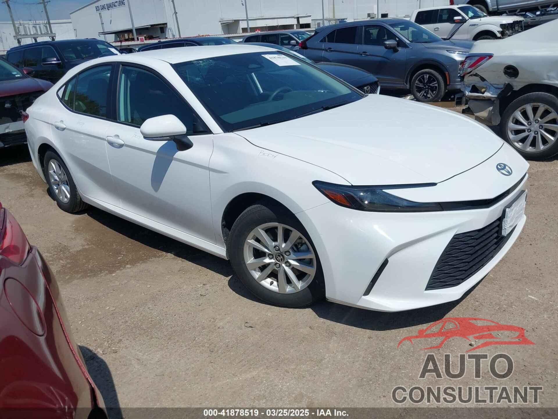 TOYOTA CAMRY 2025 - 4T1DAACK6SU525282