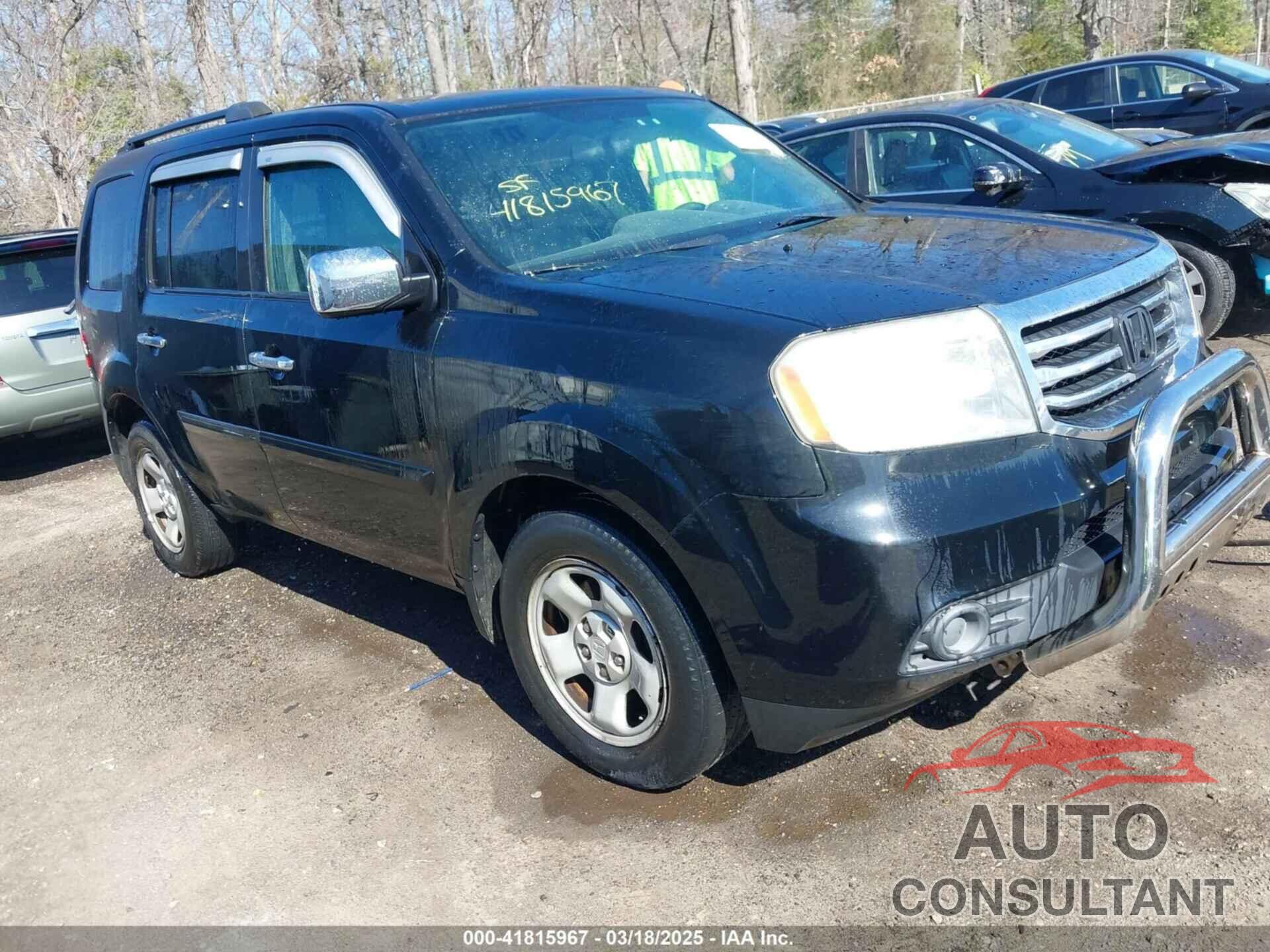 HONDA PILOT 2015 - 5FNYF4H26FB075357