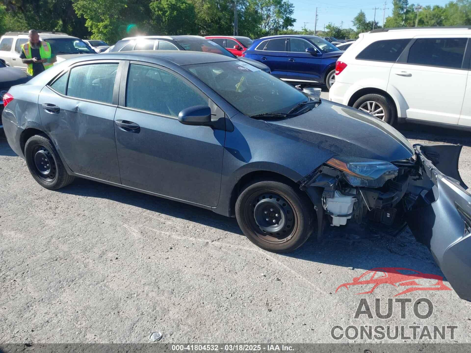 TOYOTA COROLLA 2019 - 2T1BURHE3KC152591