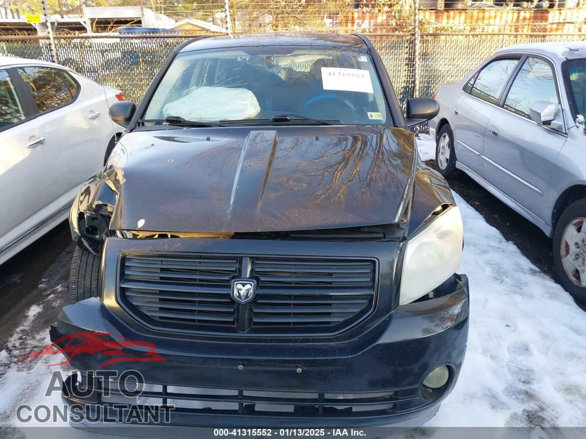 DODGE CALIBER 2009 - 1B3HB48A89D118869