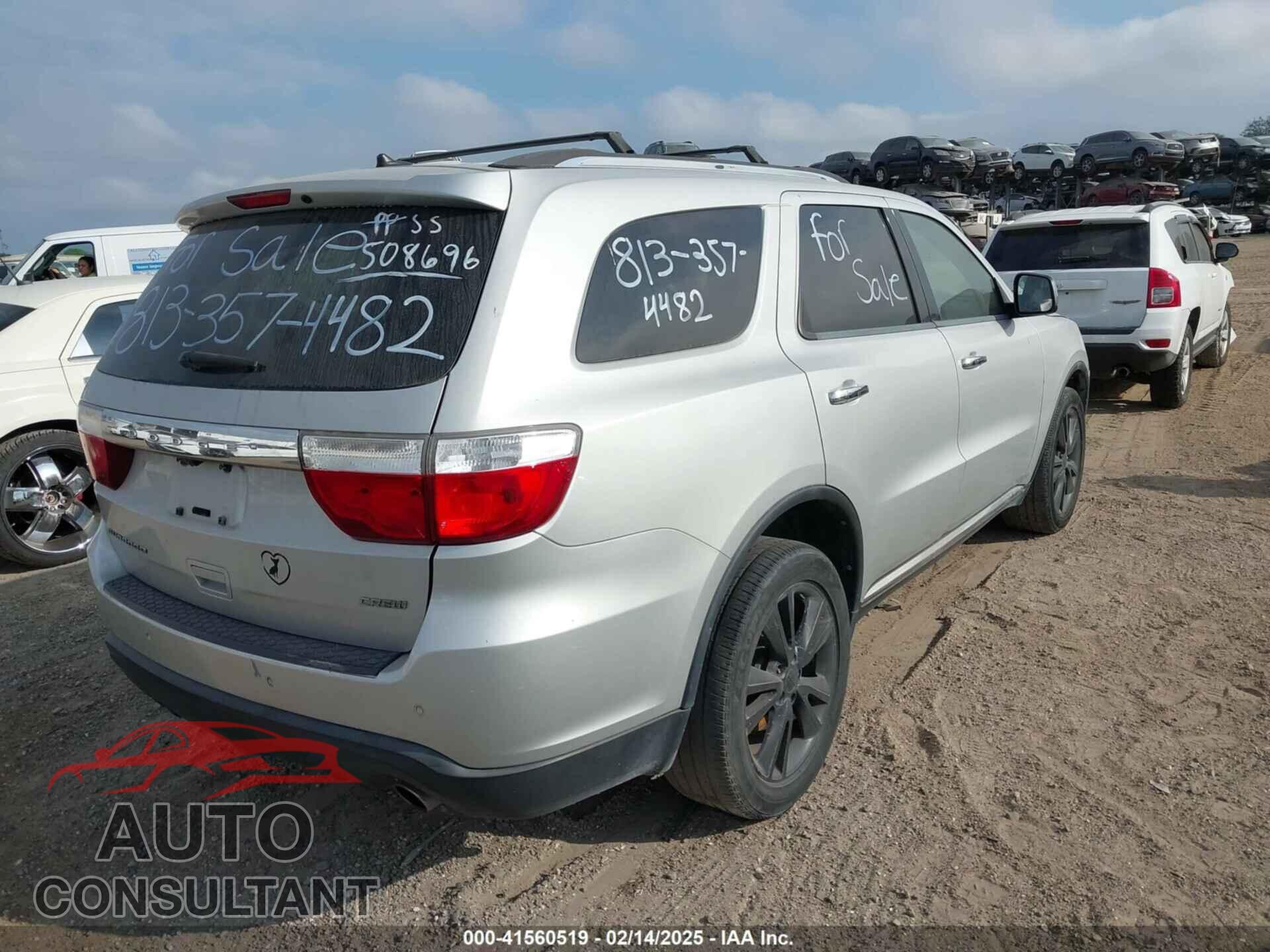 DODGE DURANGO 2013 - 1C4RDHDG7DC508696