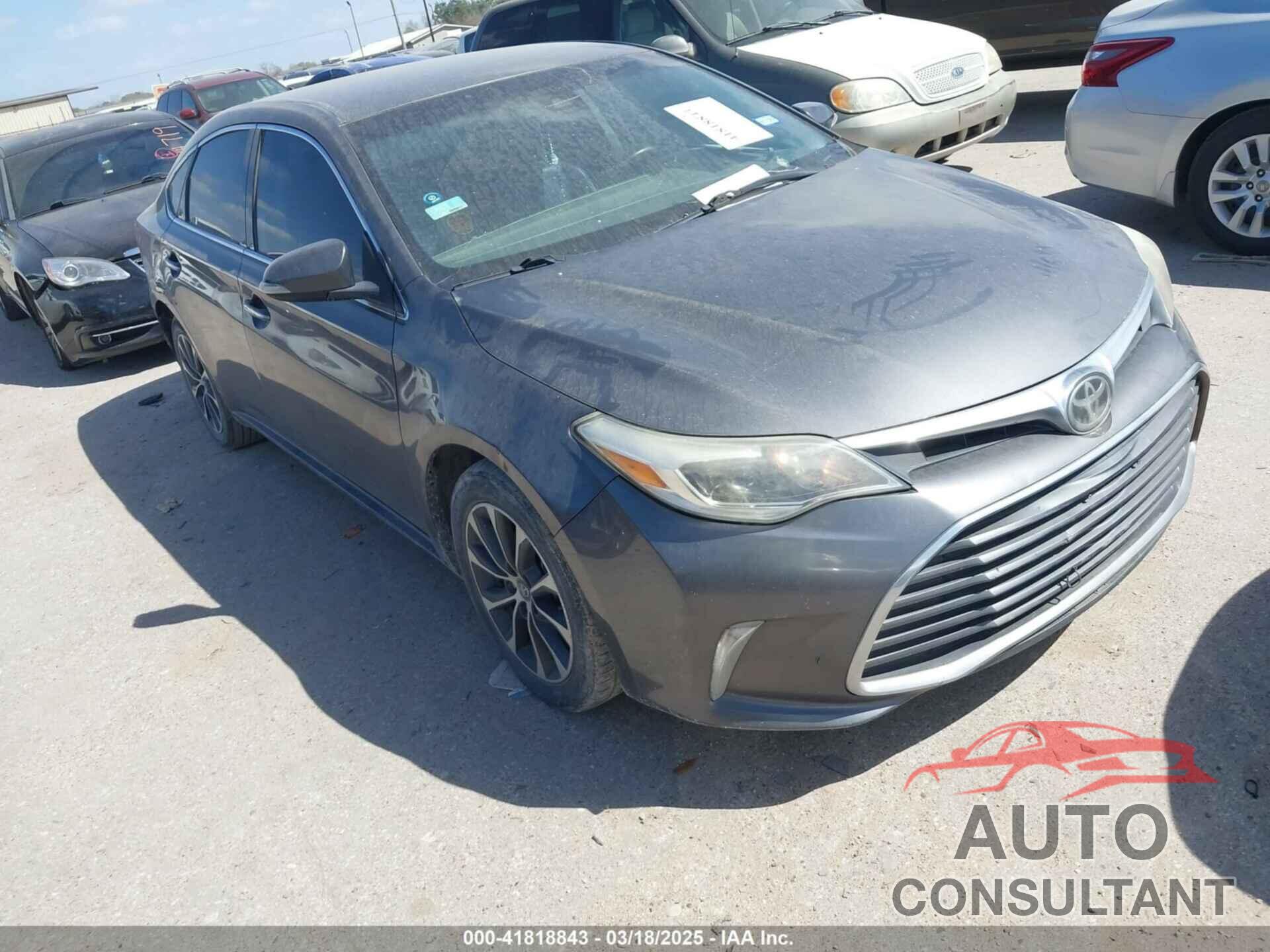 TOYOTA AVALON 2018 - 4T1BK1EB7JU279276
