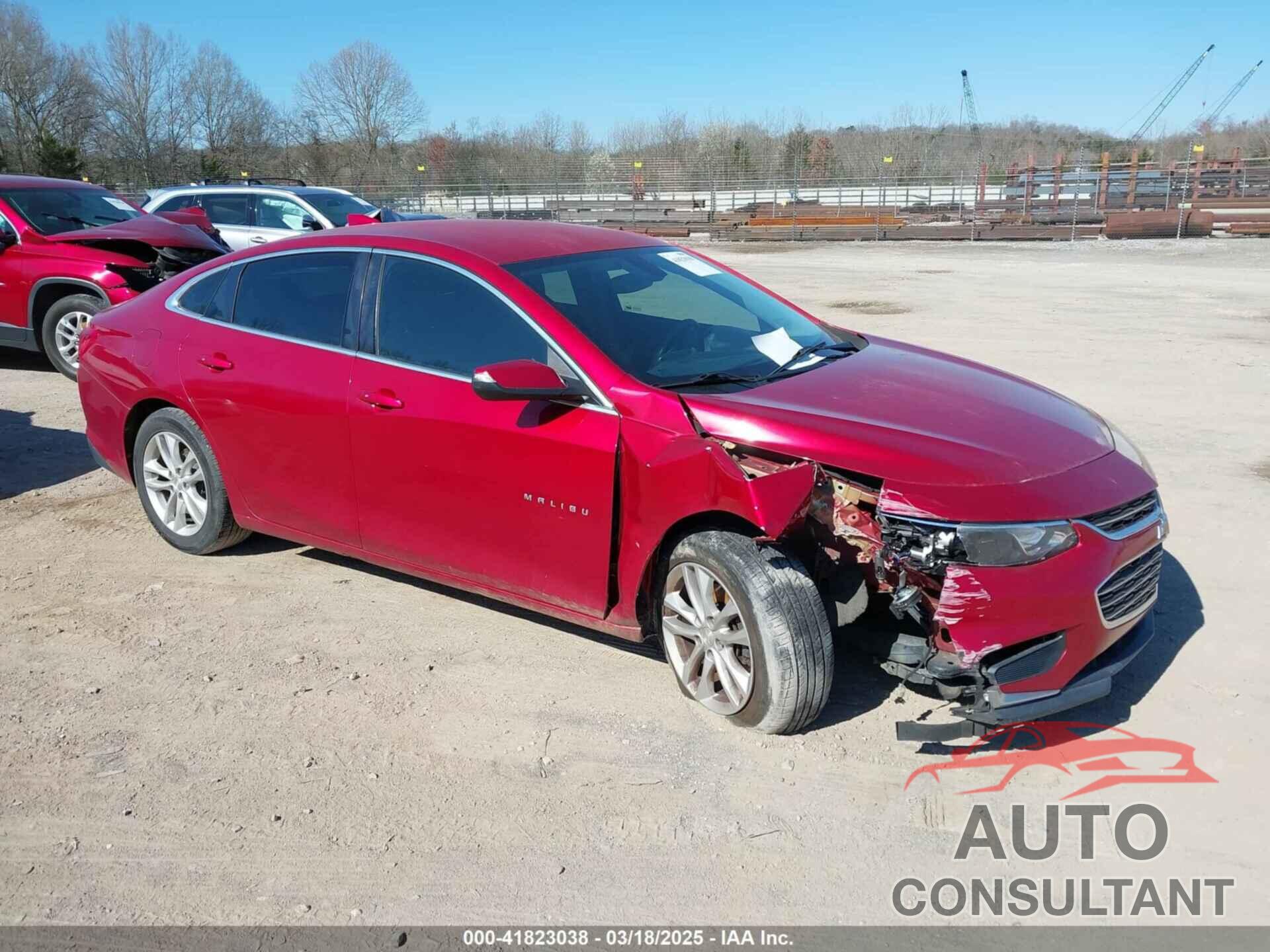 CHEVROLET MALIBU 2016 - 1G1ZE5ST2GF279481