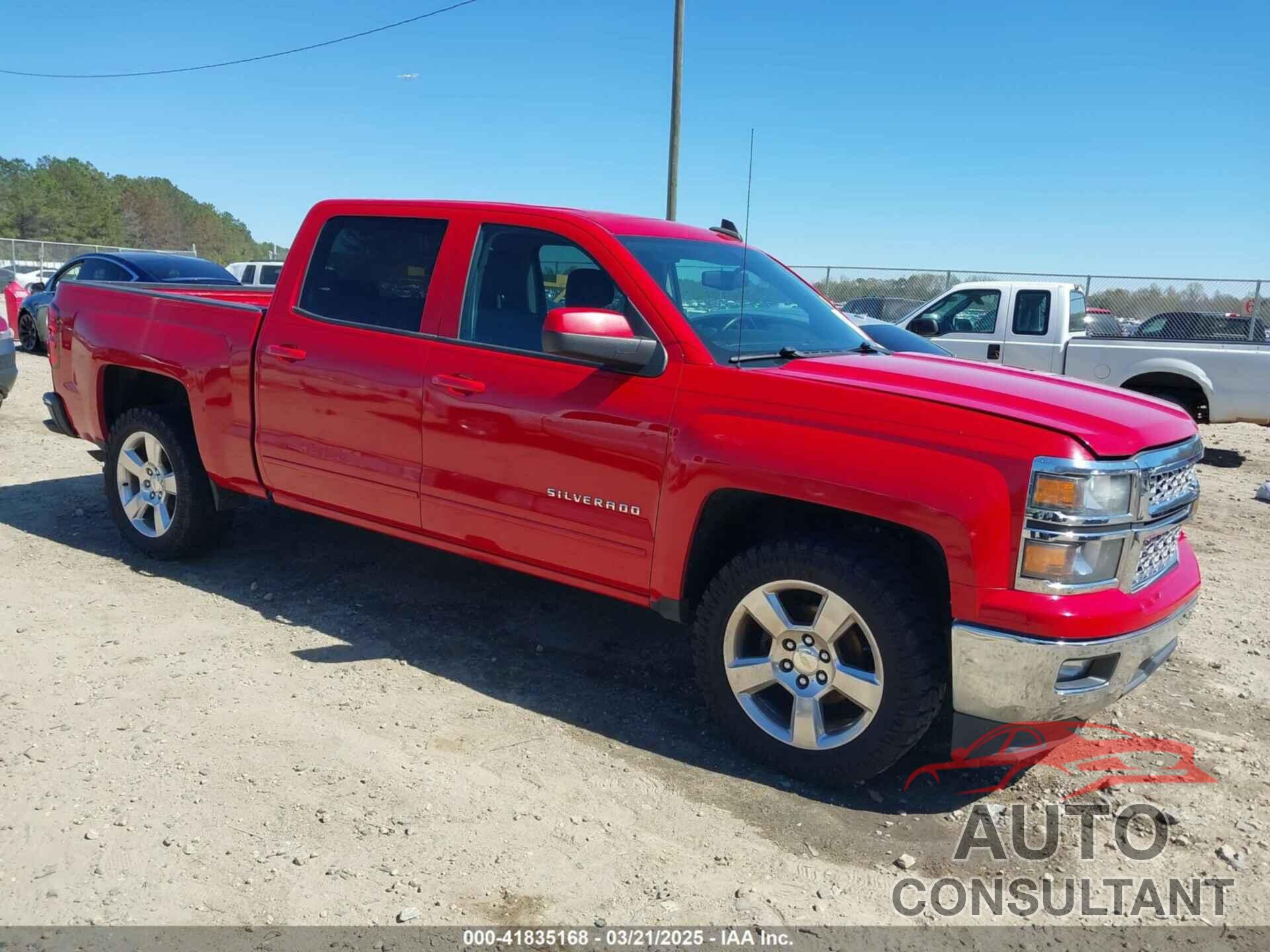 CHEVROLET SILVERADO 1500 2015 - 3GCPCRECXFG316989
