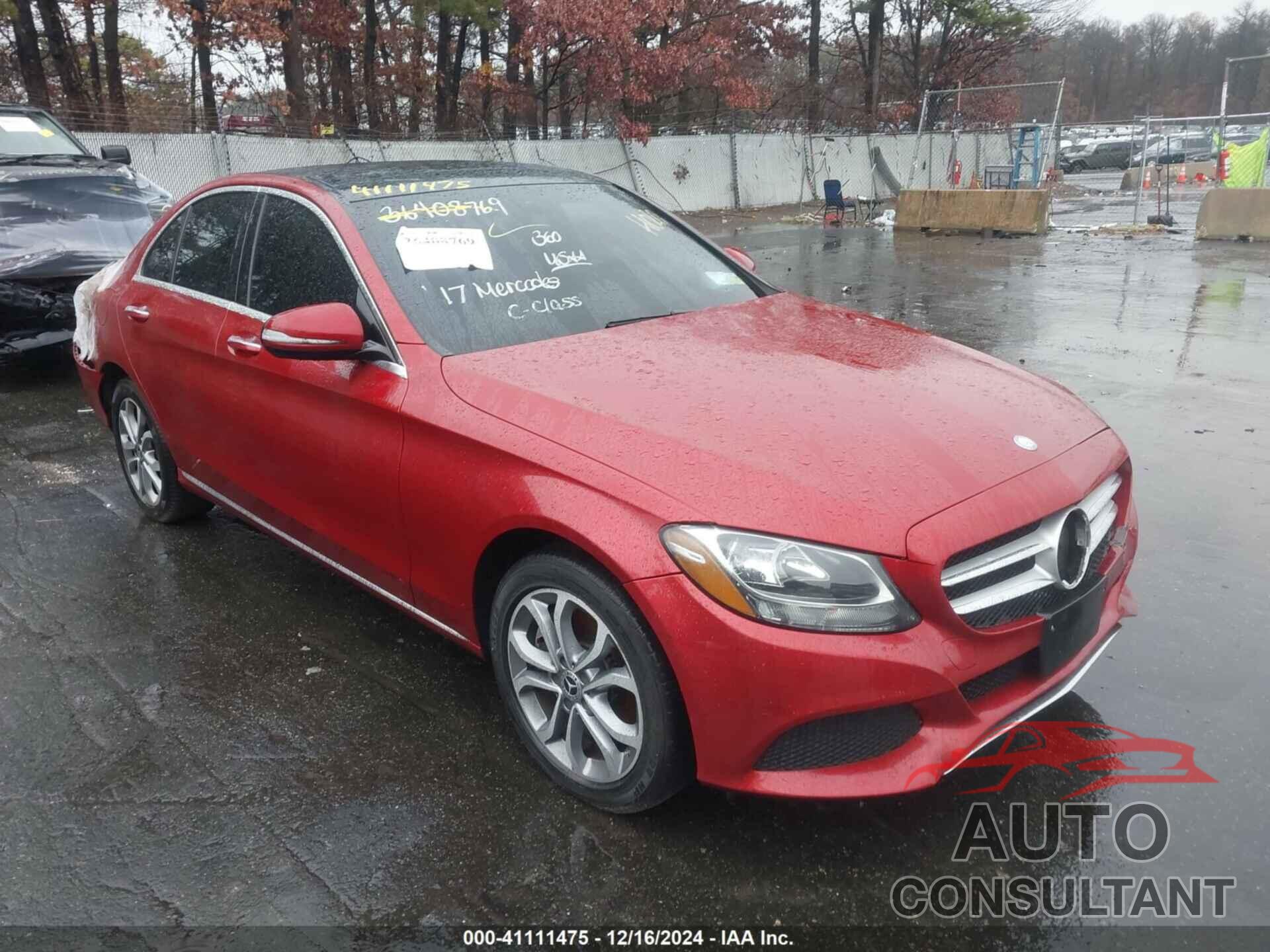 MERCEDES-BENZ C 300 2017 - 55SWF4KB9HU212762