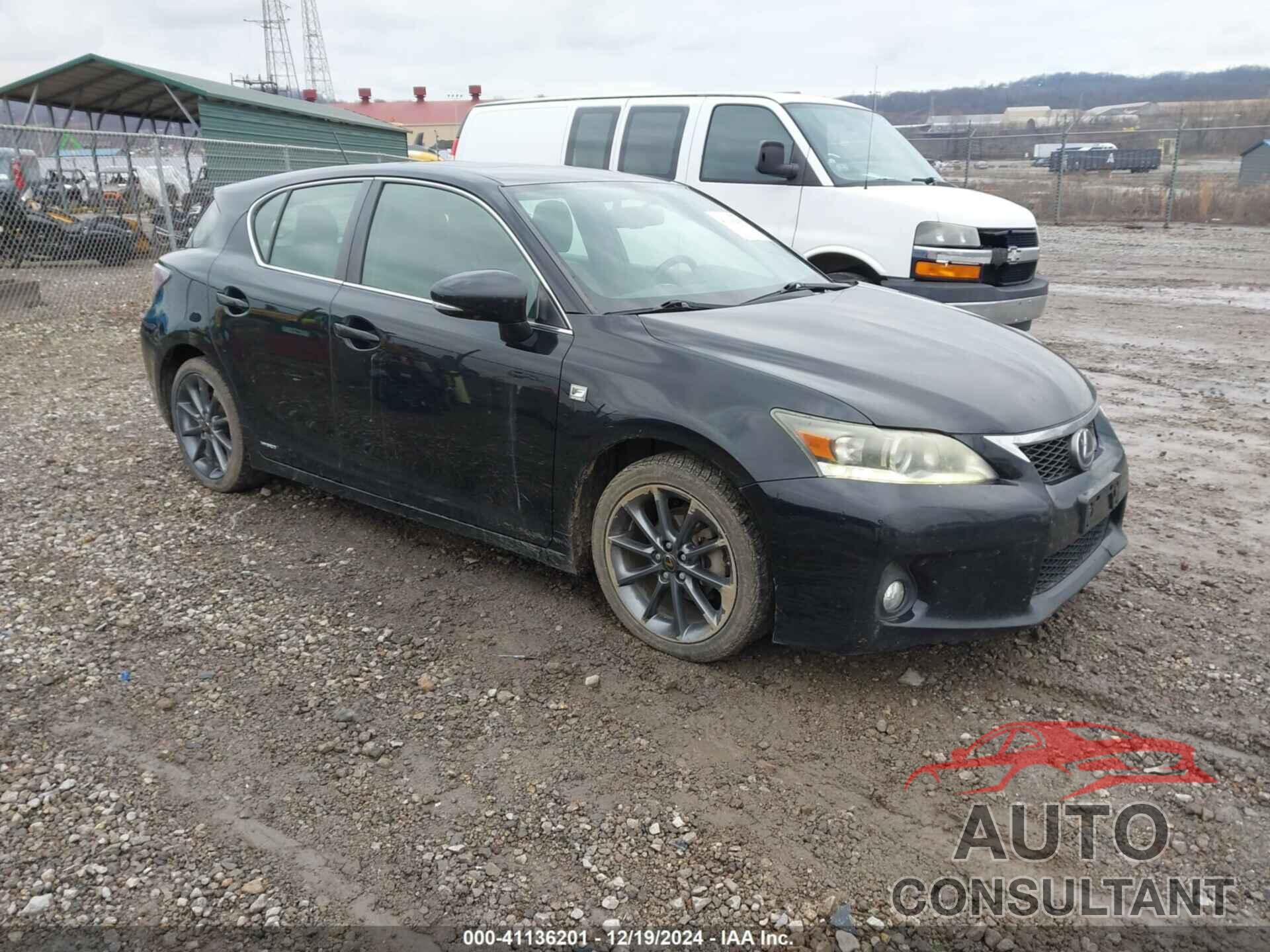 LEXUS CT 200H 2012 - JTHKD5BH2C2079840