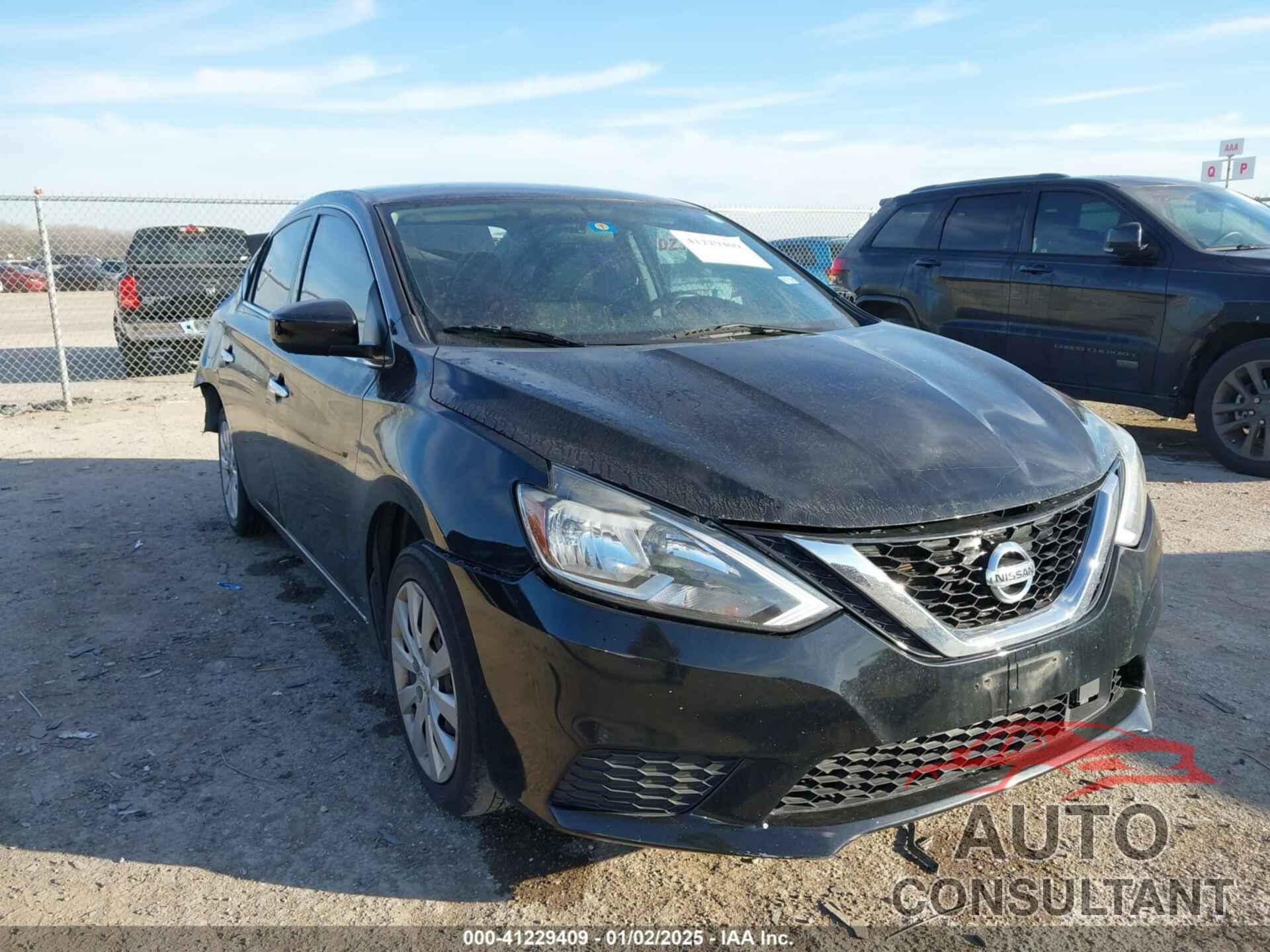 NISSAN SENTRA 2019 - 3N1AB7AP5KY315956