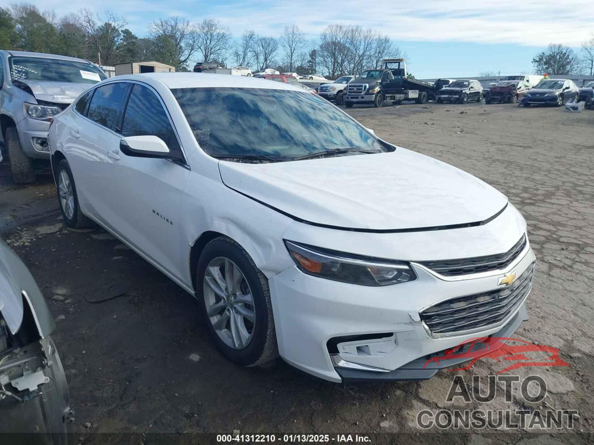 CHEVROLET MALIBU 2017 - 1G1ZE5STXHF153662