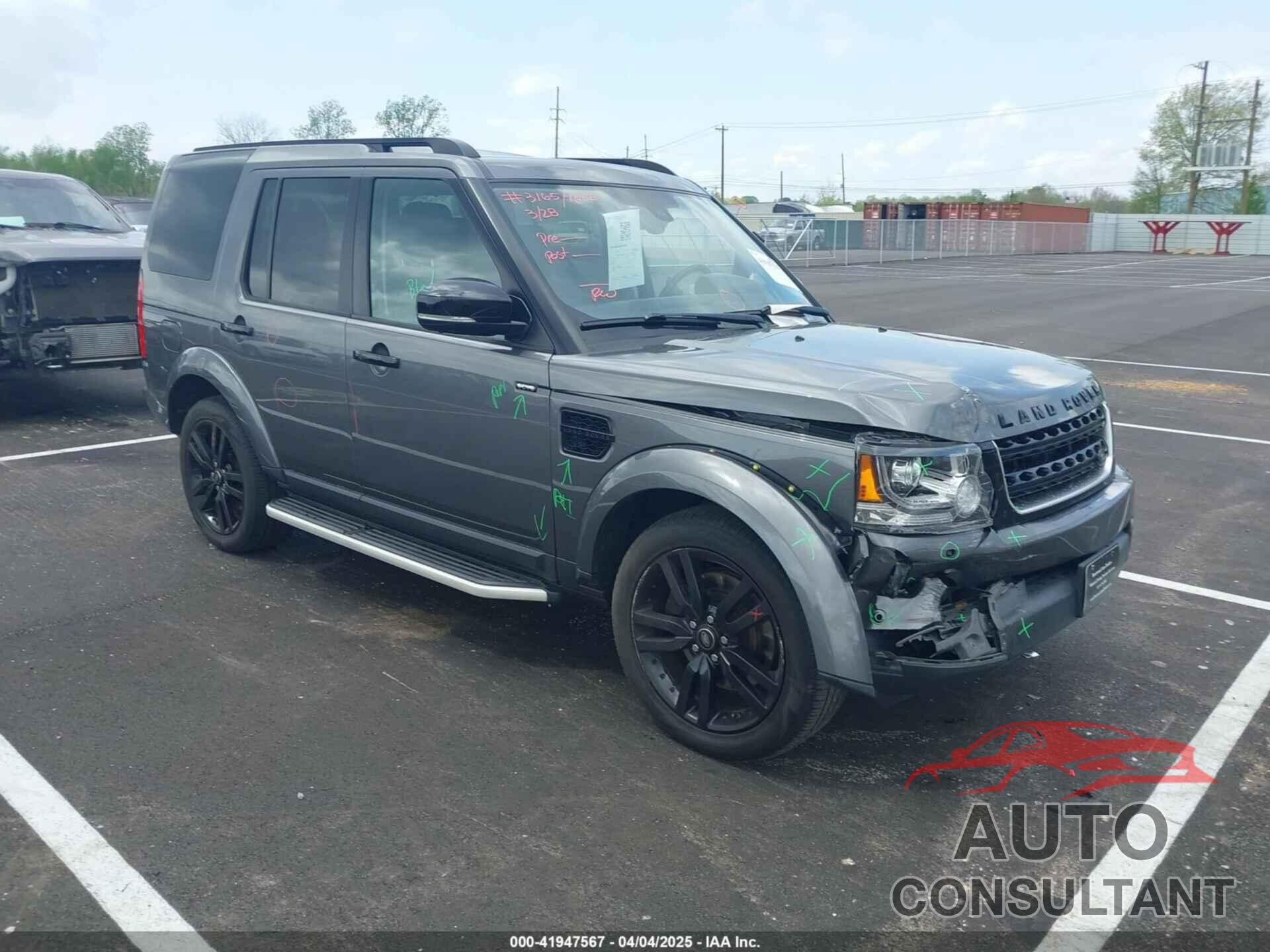 LAND ROVER LR4 2016 - SALAG2V68GA844339
