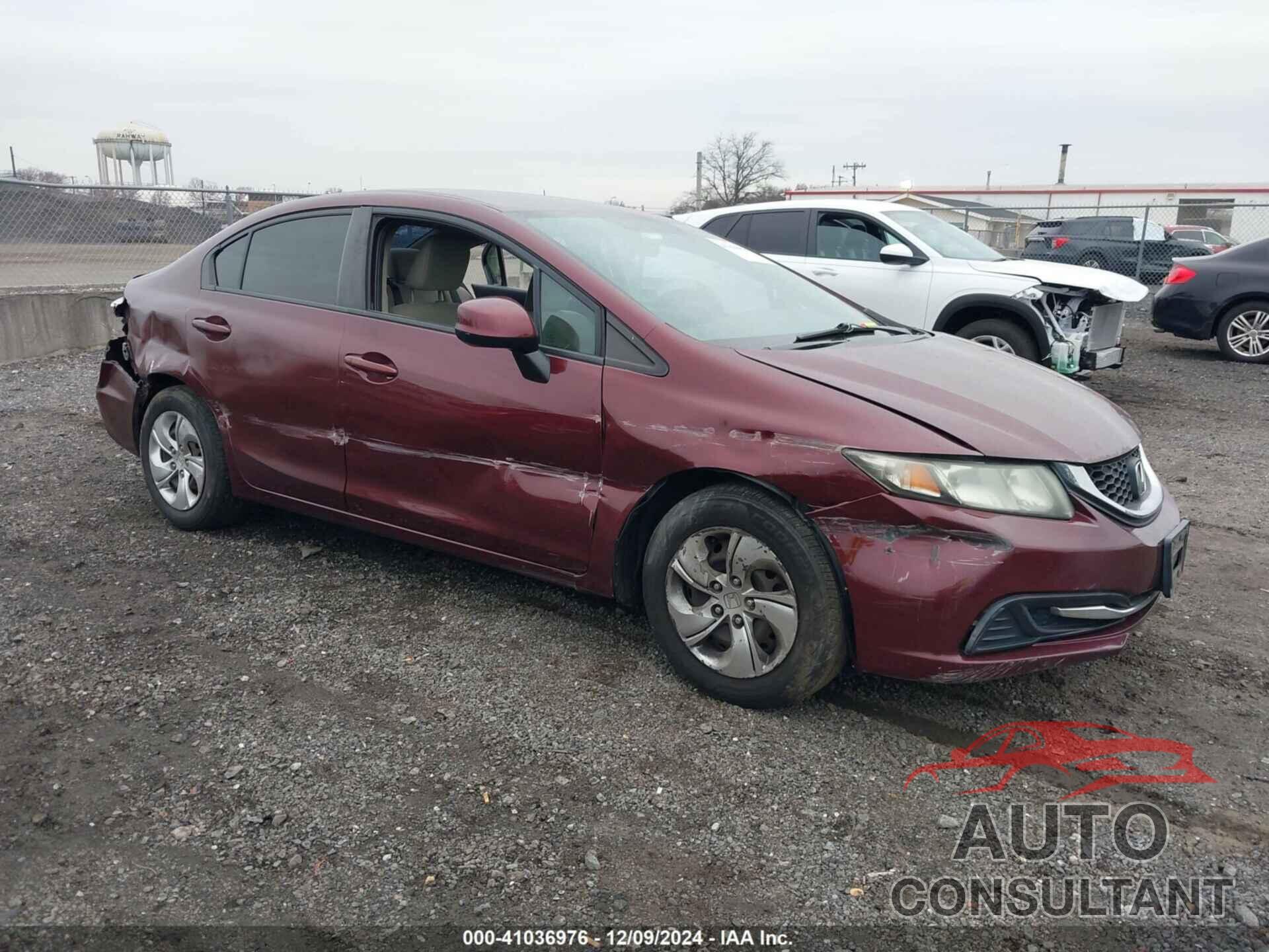 HONDA CIVIC 2013 - 2HGFB2F50DH596989
