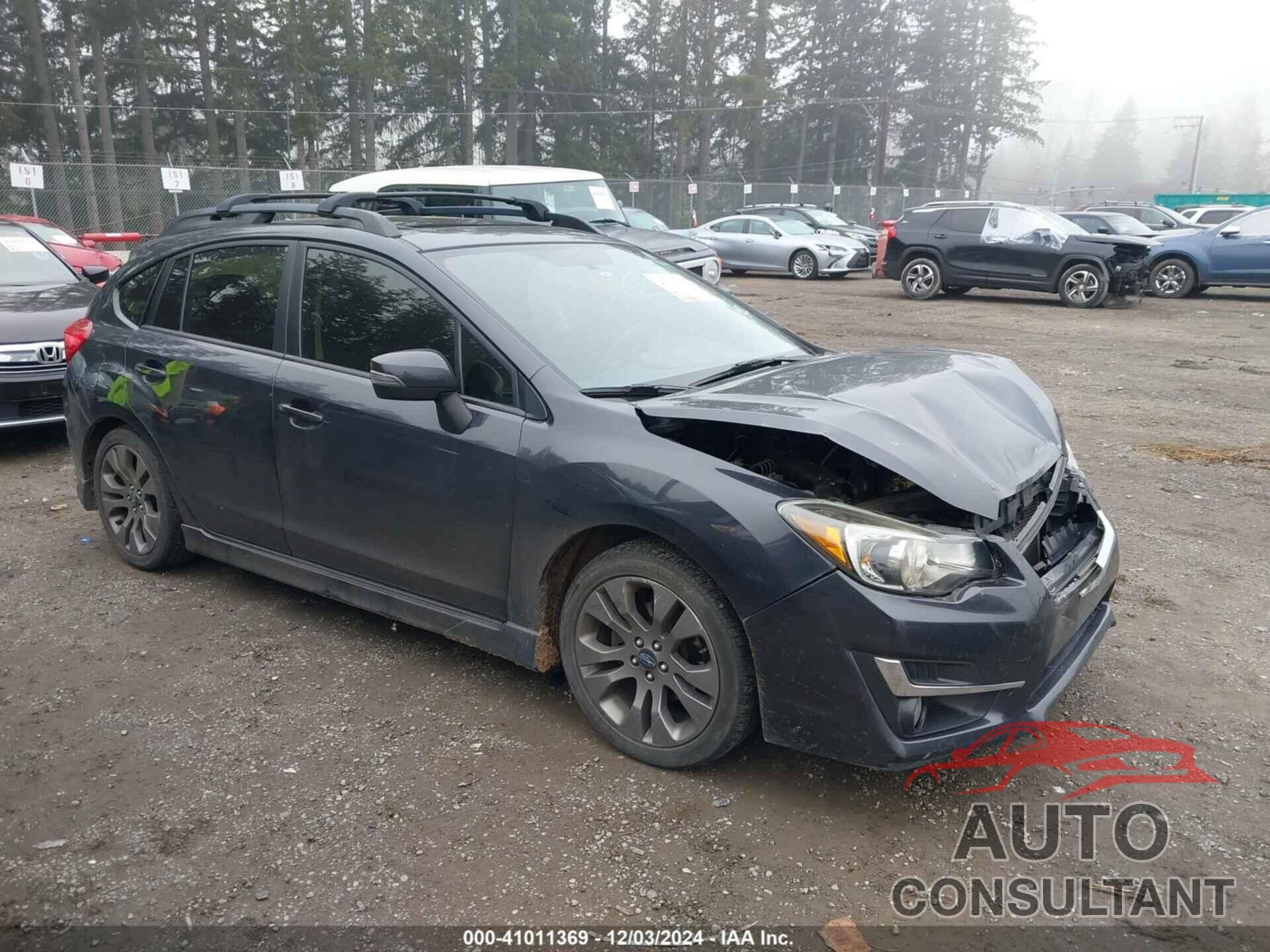 SUBARU IMPREZA 2015 - JF1GPAW64F8304573