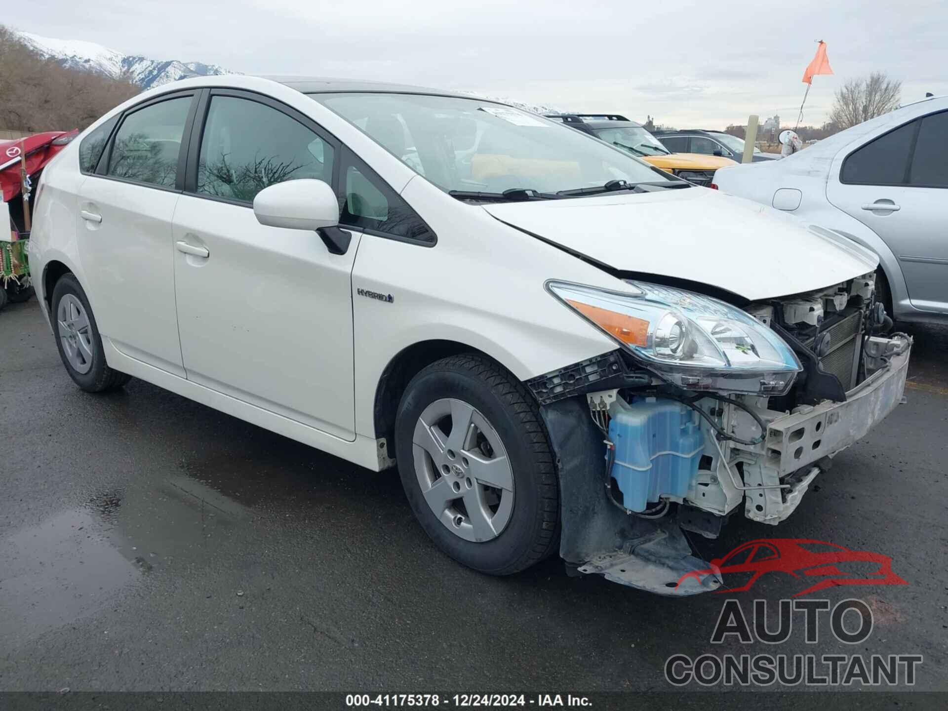 TOYOTA PRIUS 2010 - JTDKN3DU4A0191674