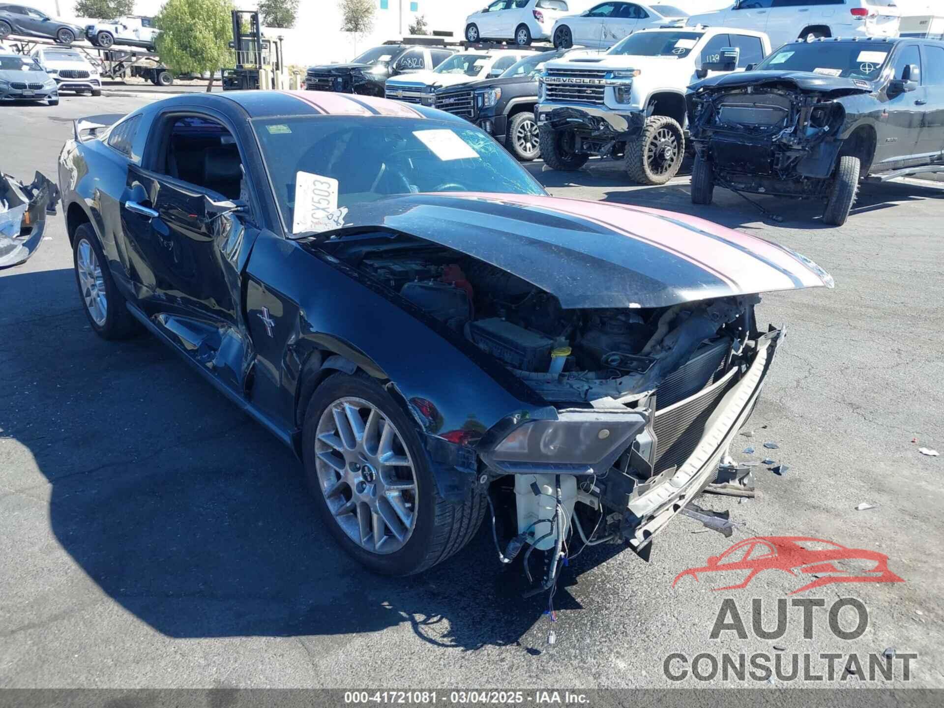 FORD MUSTANG 2012 - 1ZVBP8AM8C5230247