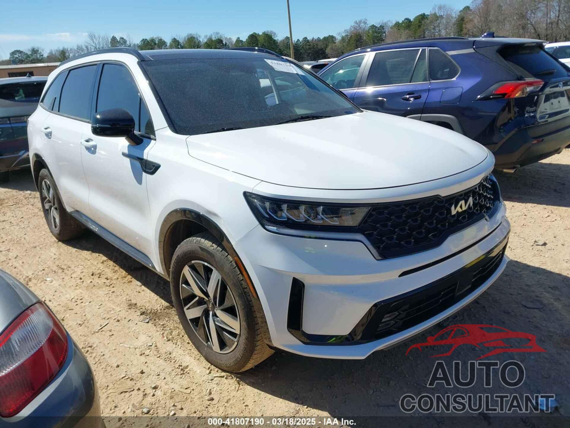KIA SORENTO 2022 - 5XYRH4LF4NG132543
