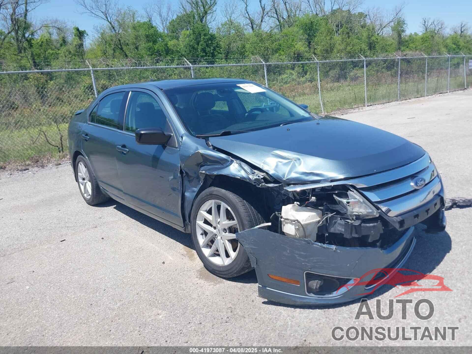FORD FUSION 2012 - 3FAHP0JA6CR235082