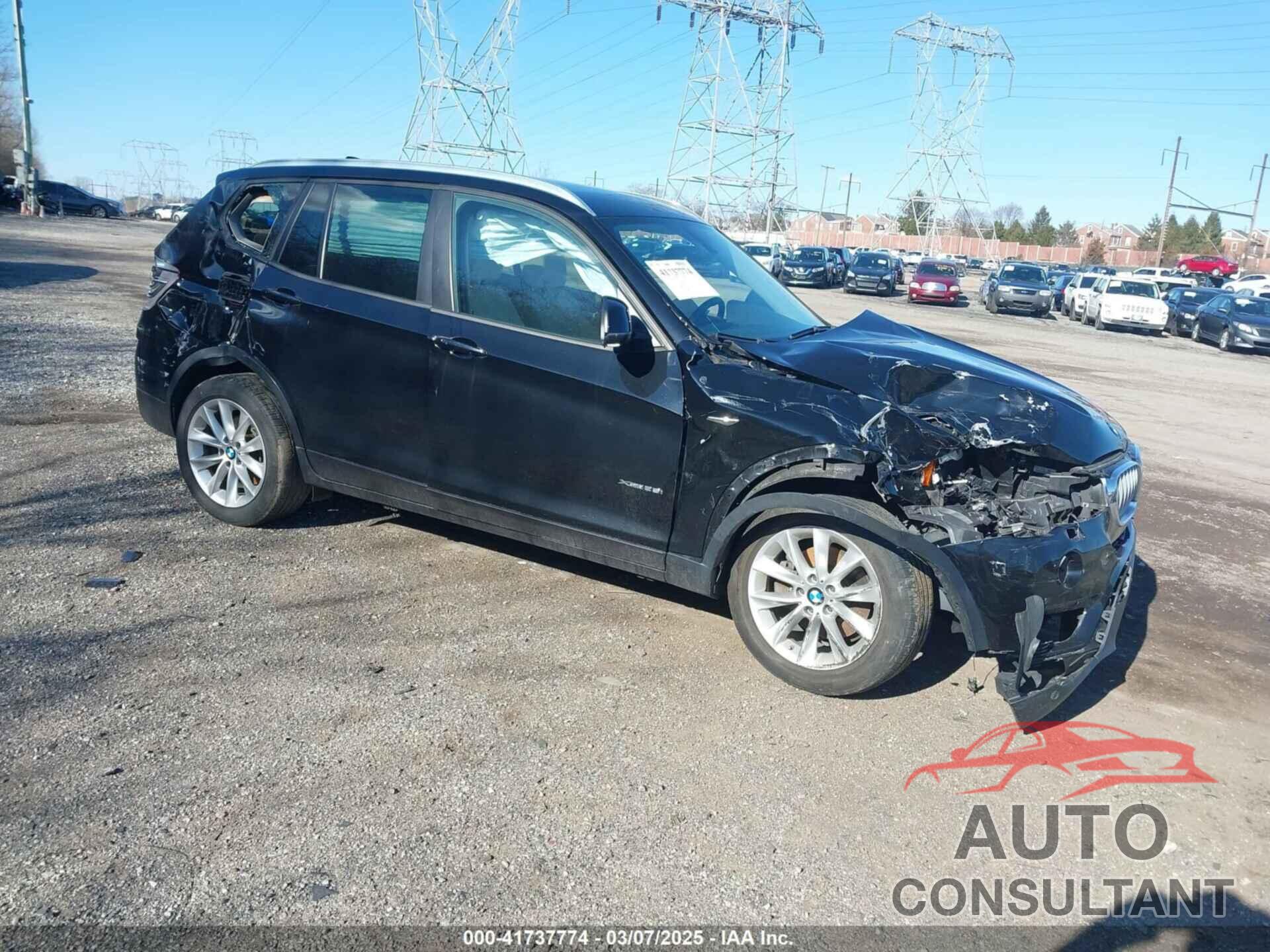 BMW X3 2016 - 5UXWX9C56G0D70883