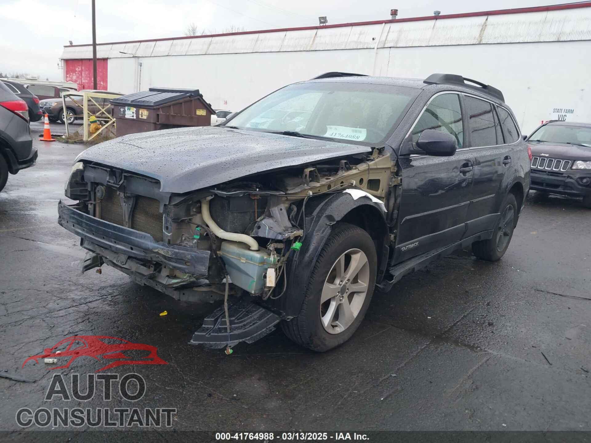 SUBARU OUTBACK 2013 - 4S4BRBLC8D3216968