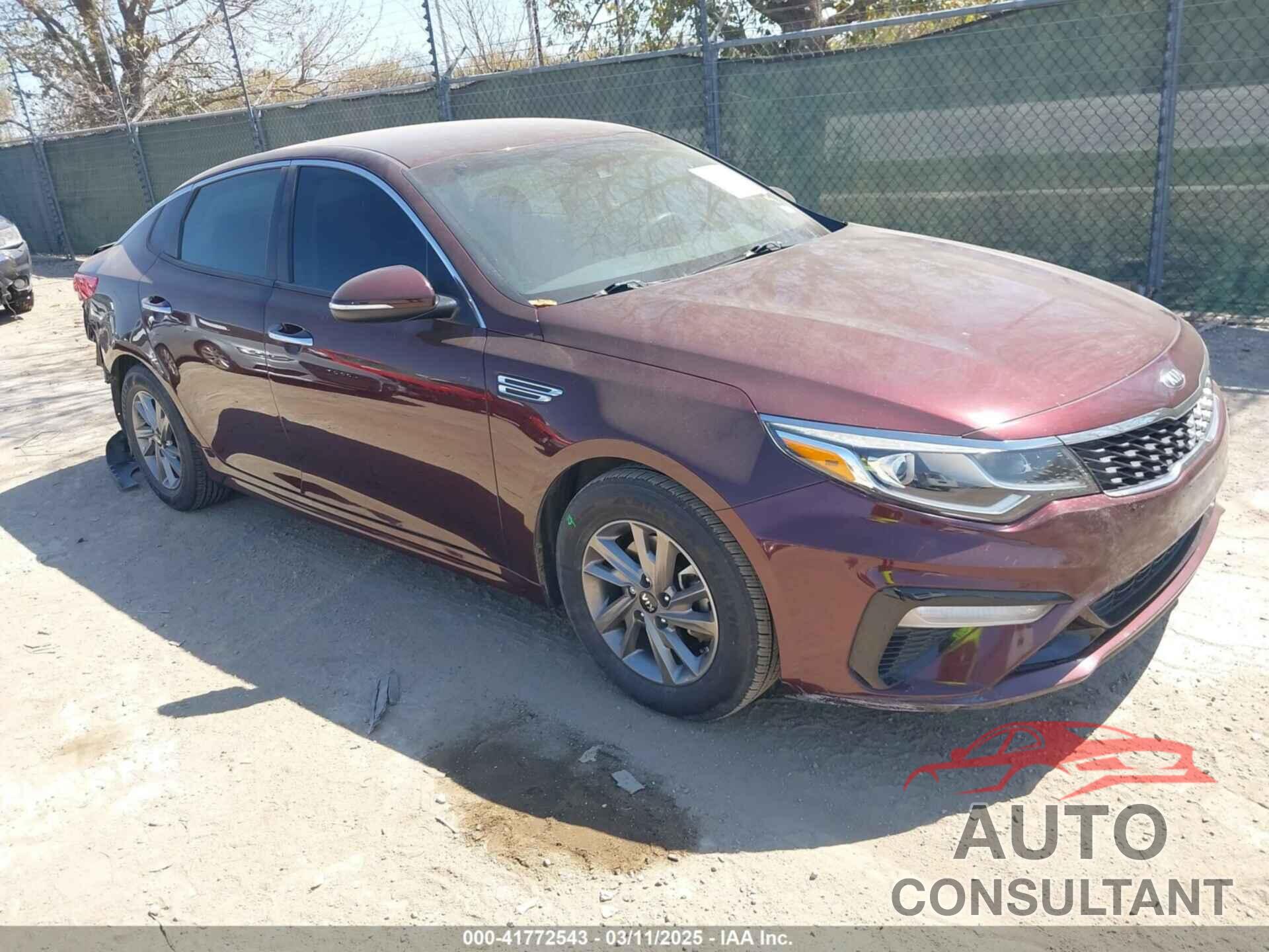KIA OPTIMA 2019 - 5XXGT4L37KG347930