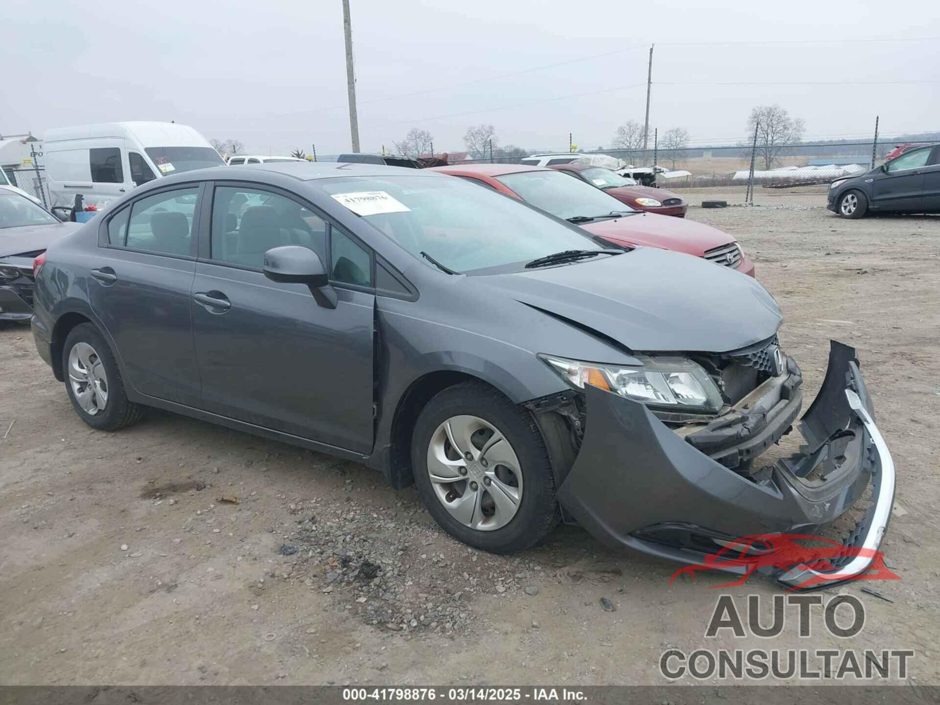 HONDA CIVIC 2013 - 19XFB2F53DE270050