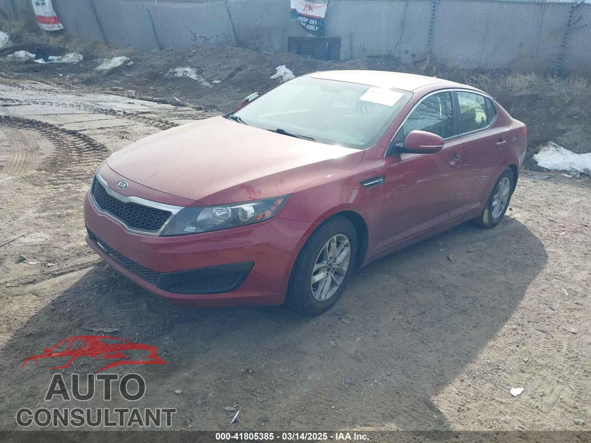 KIA OPTIMA 2011 - KNAGM4A75B5094093